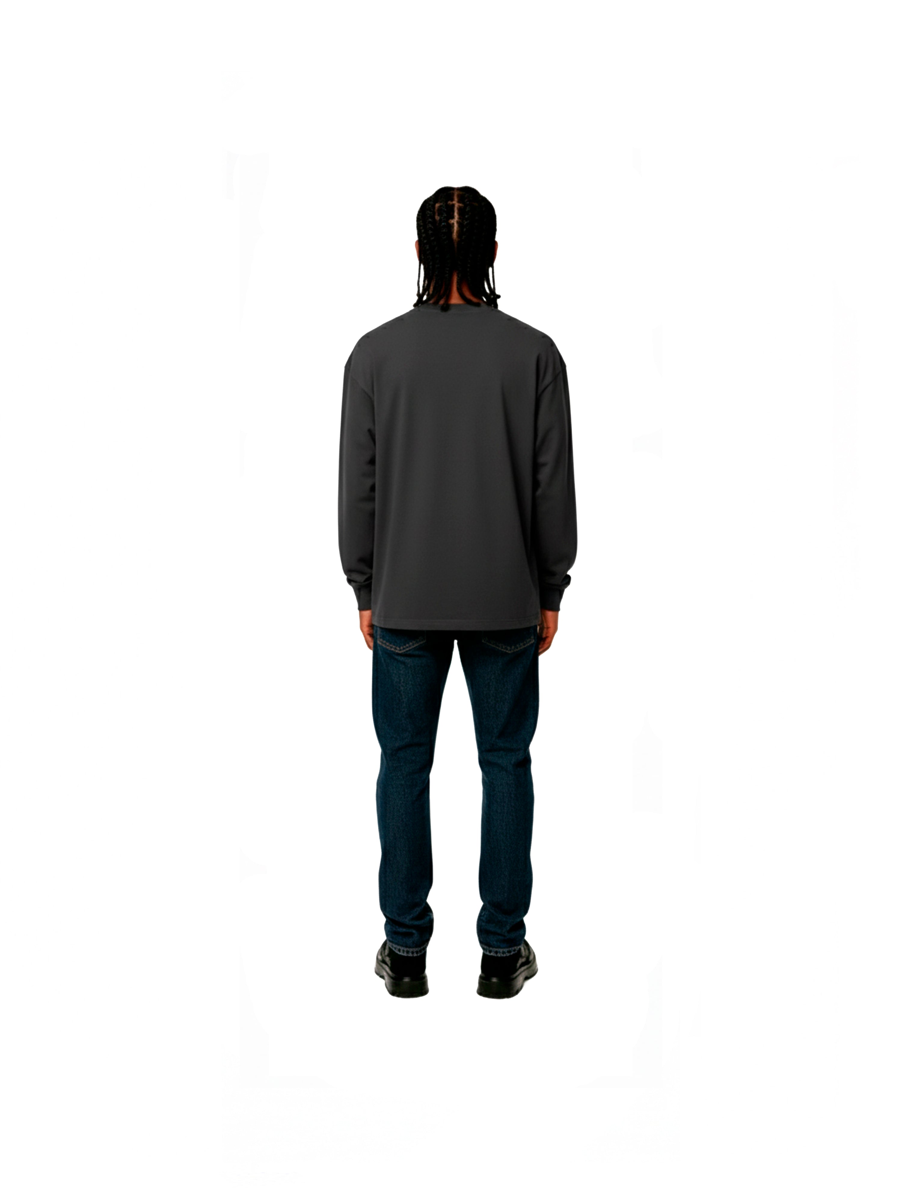 Pigment-Dyed Dark Gray