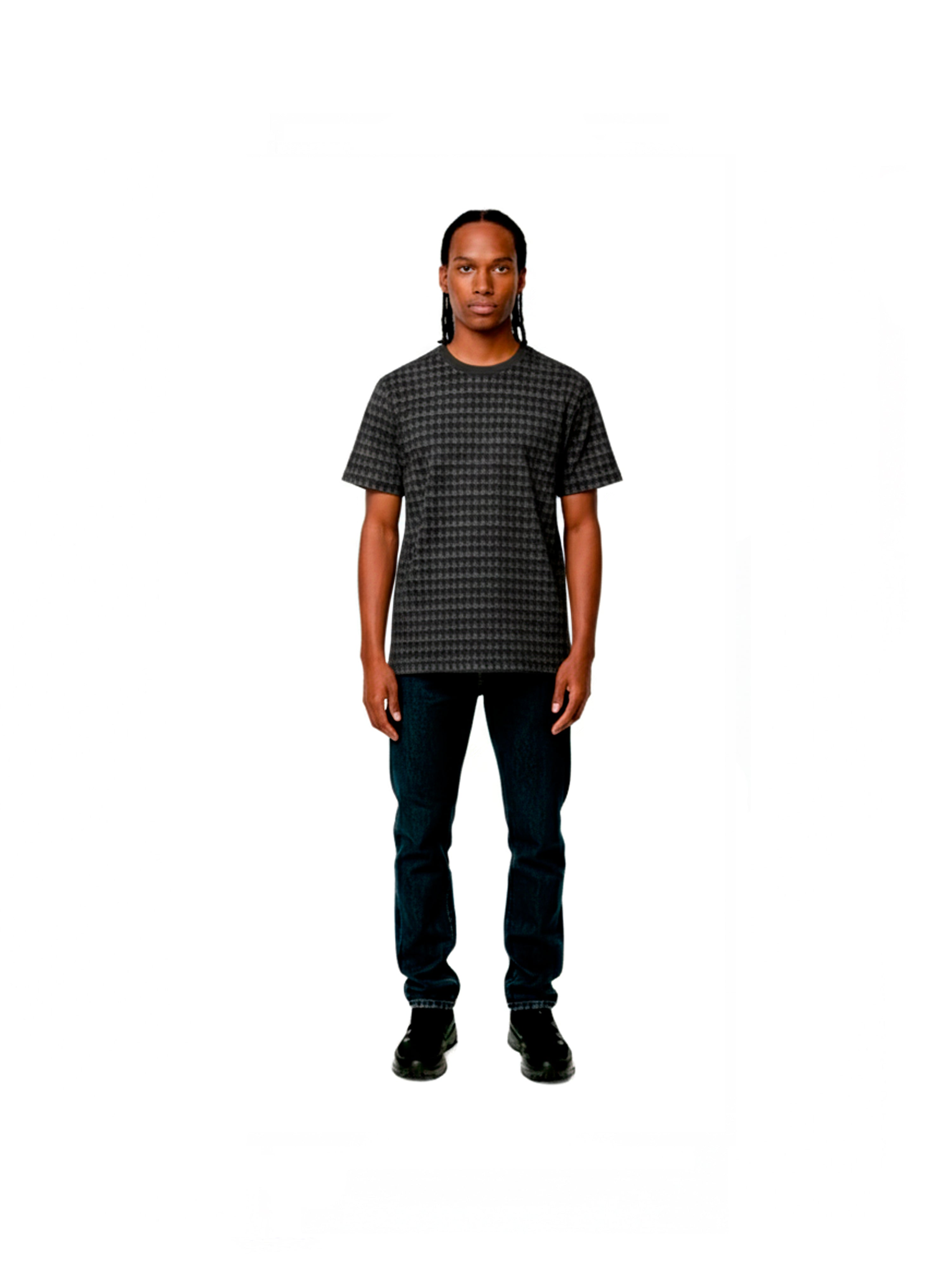 Distressed Houndstooth