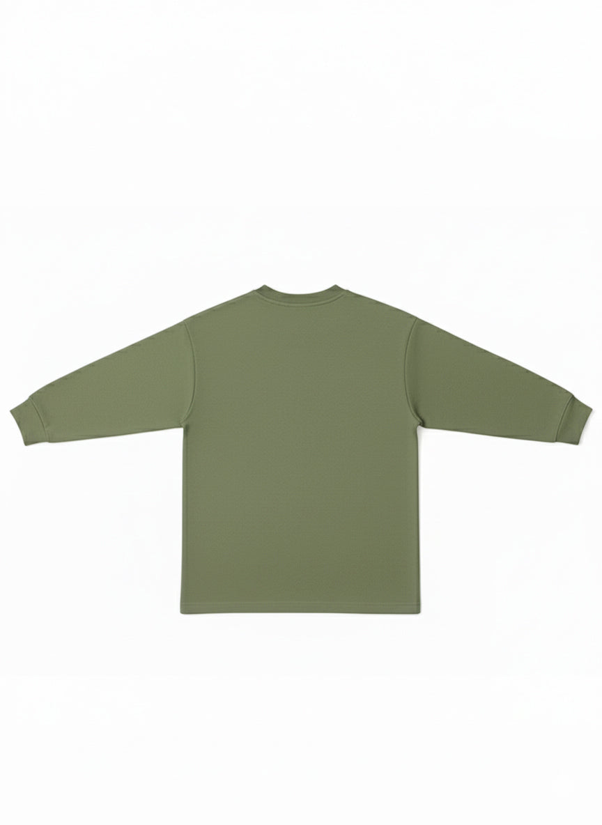 Pigment-Dyed Olive Green