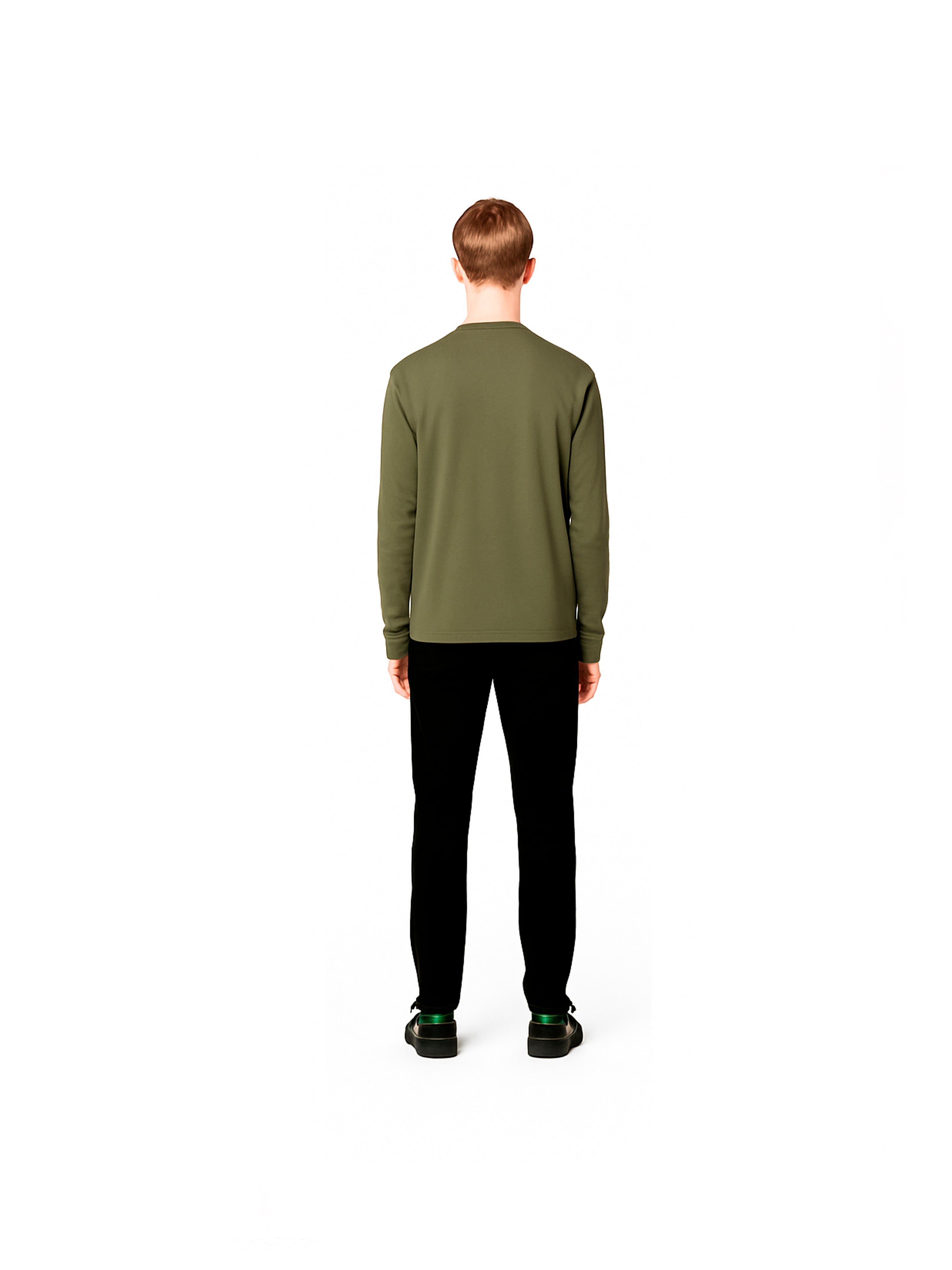 Pigment-Dyed Olive Green
