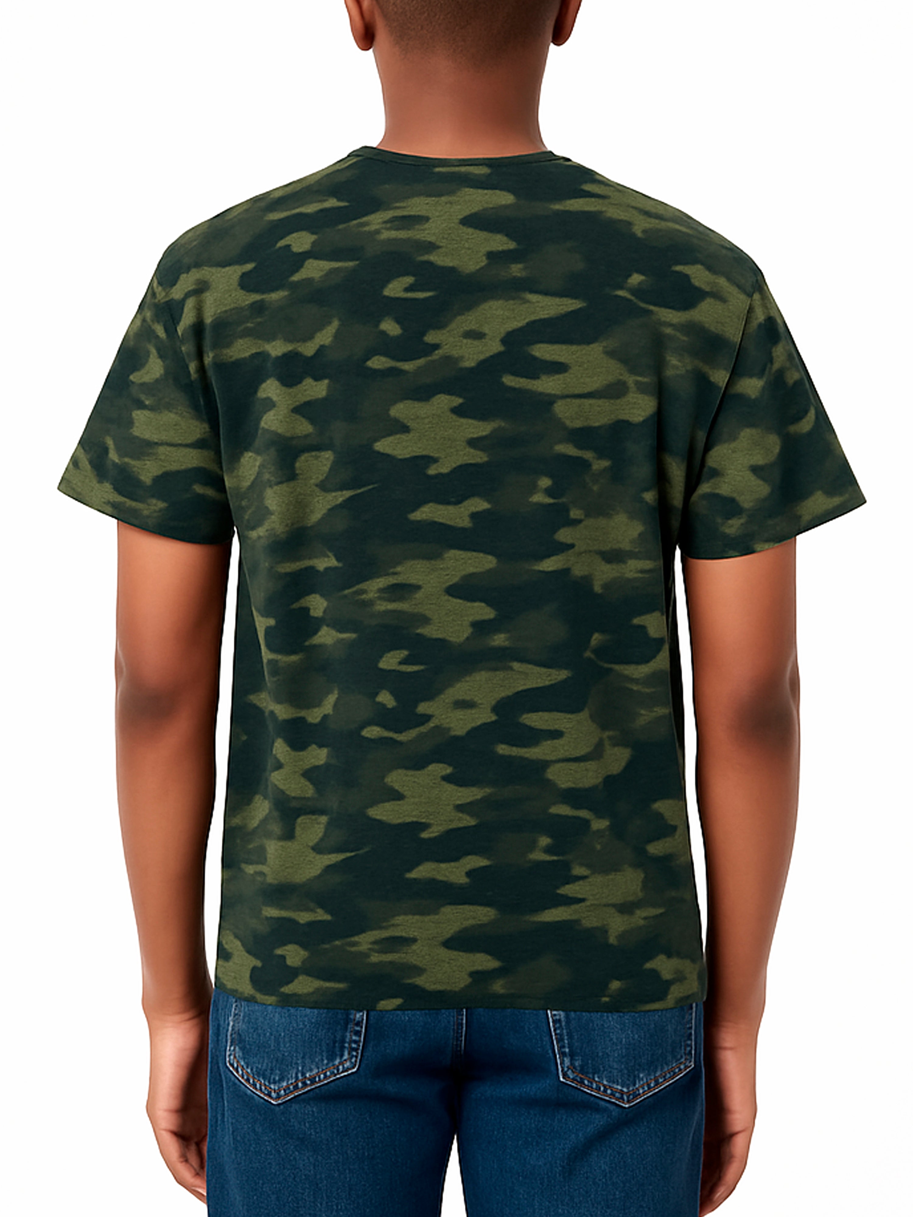 Layered Camouflage T-Shirt