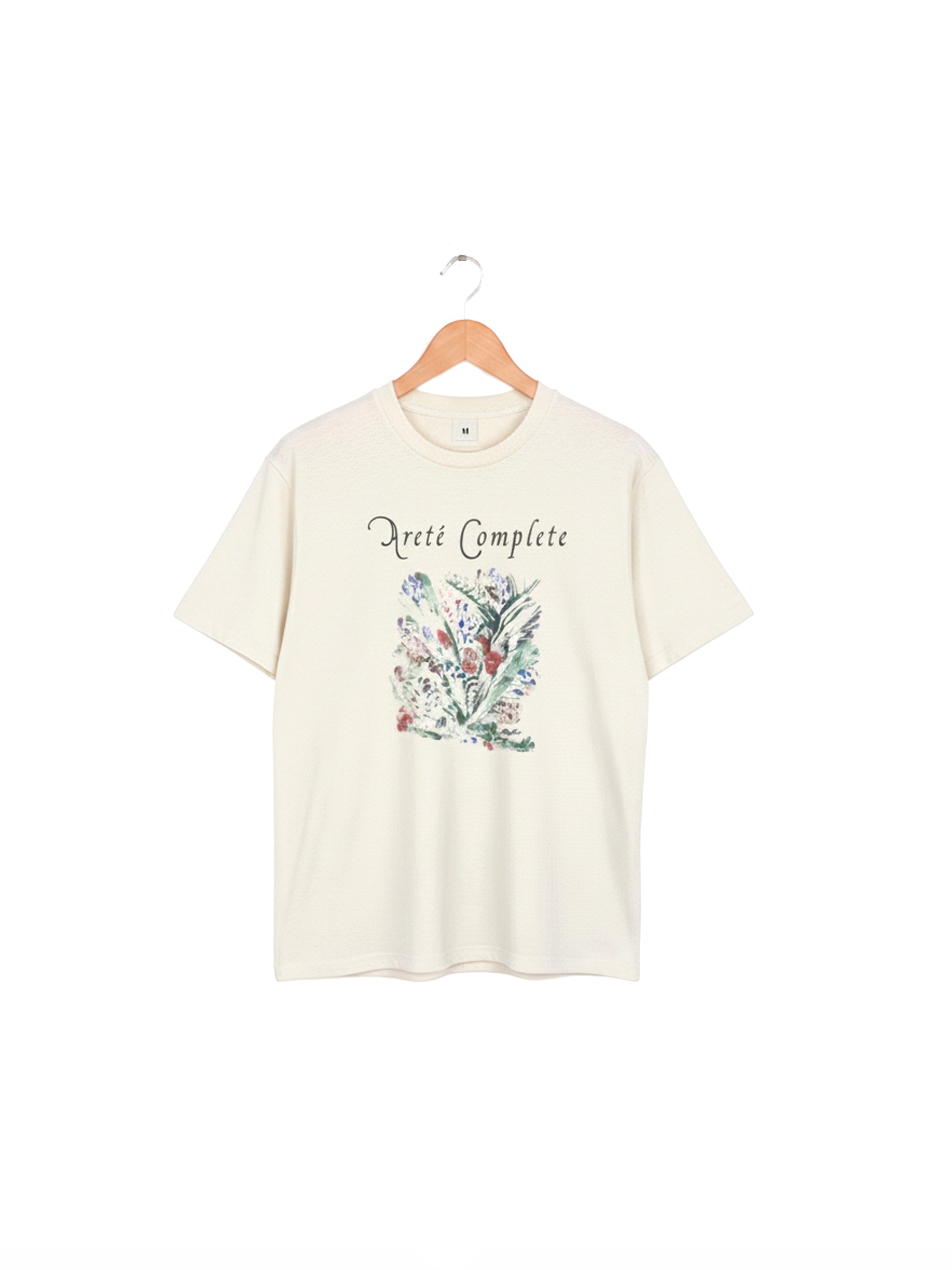 Floral Tee — Ethereal Botanical Performance Shirt – Areté Complete
