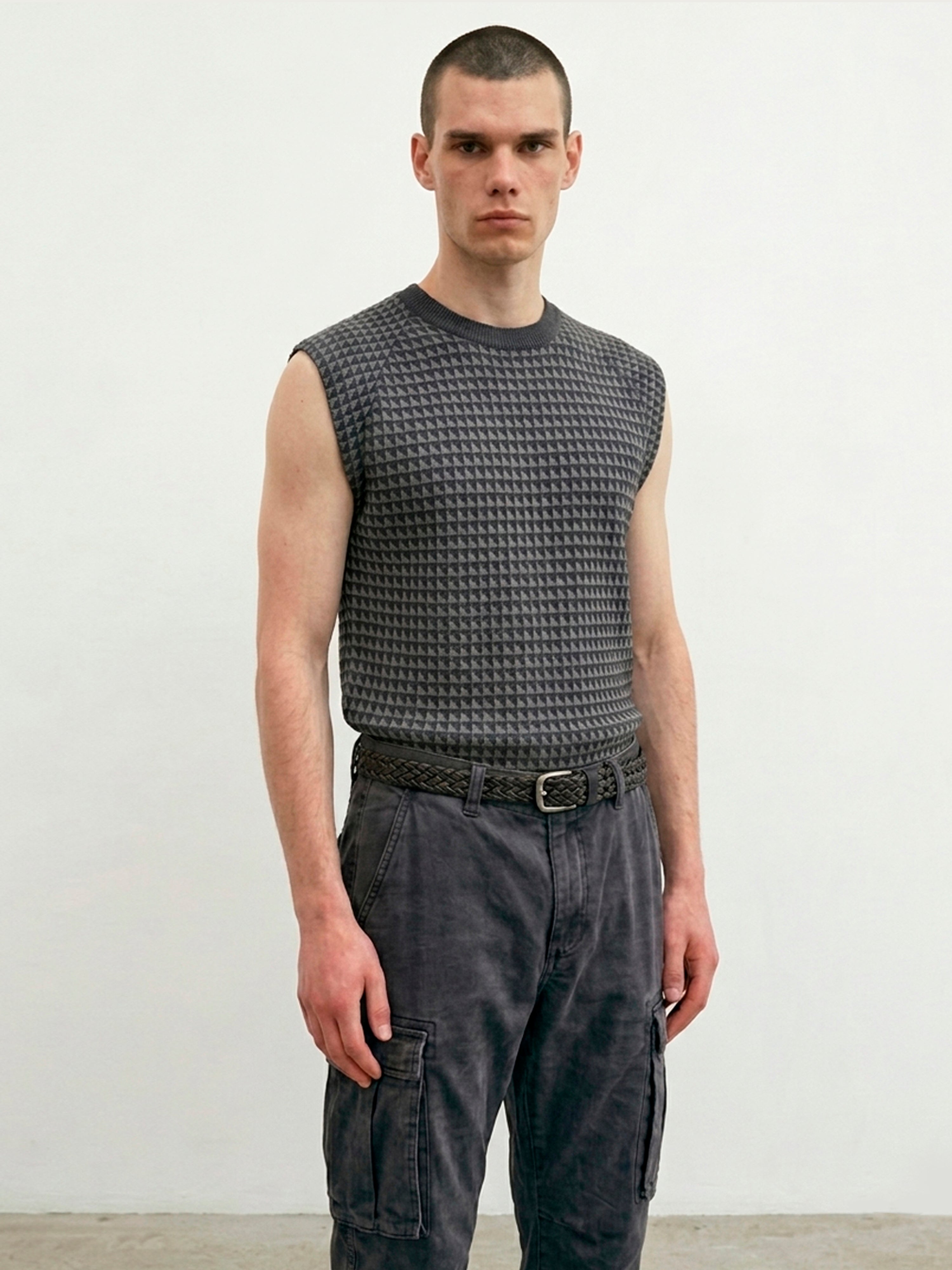 Distressed Houndstooth