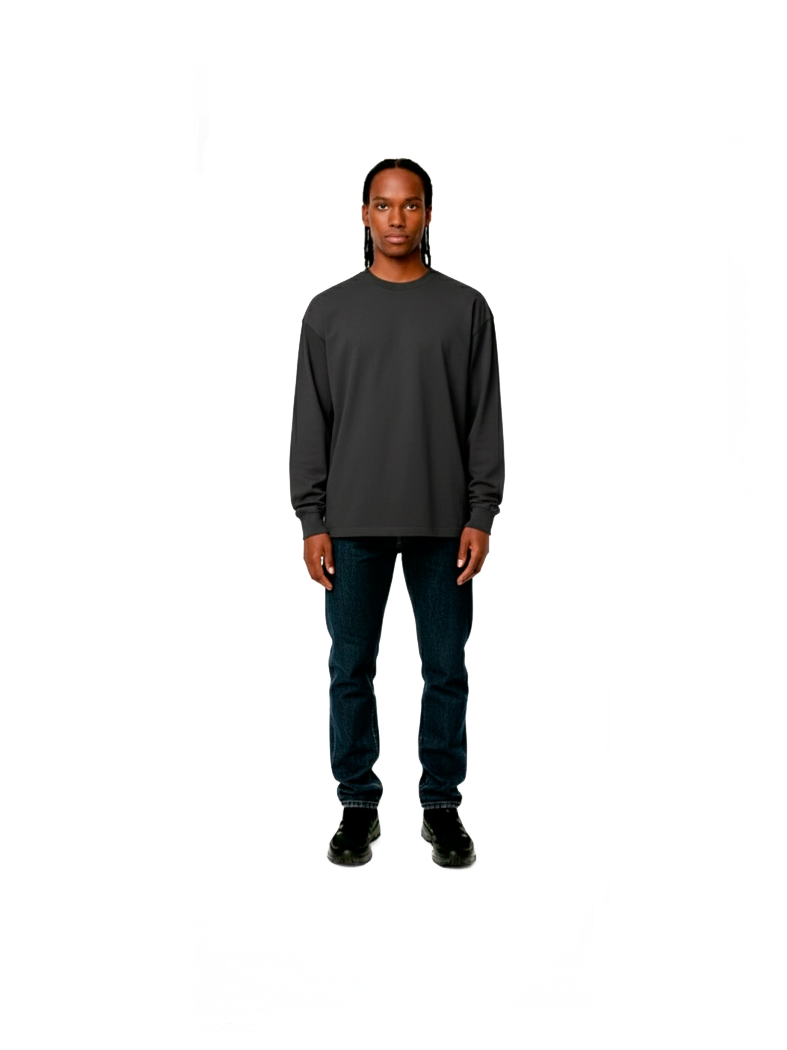 Pigment-Dyed Dark Gray