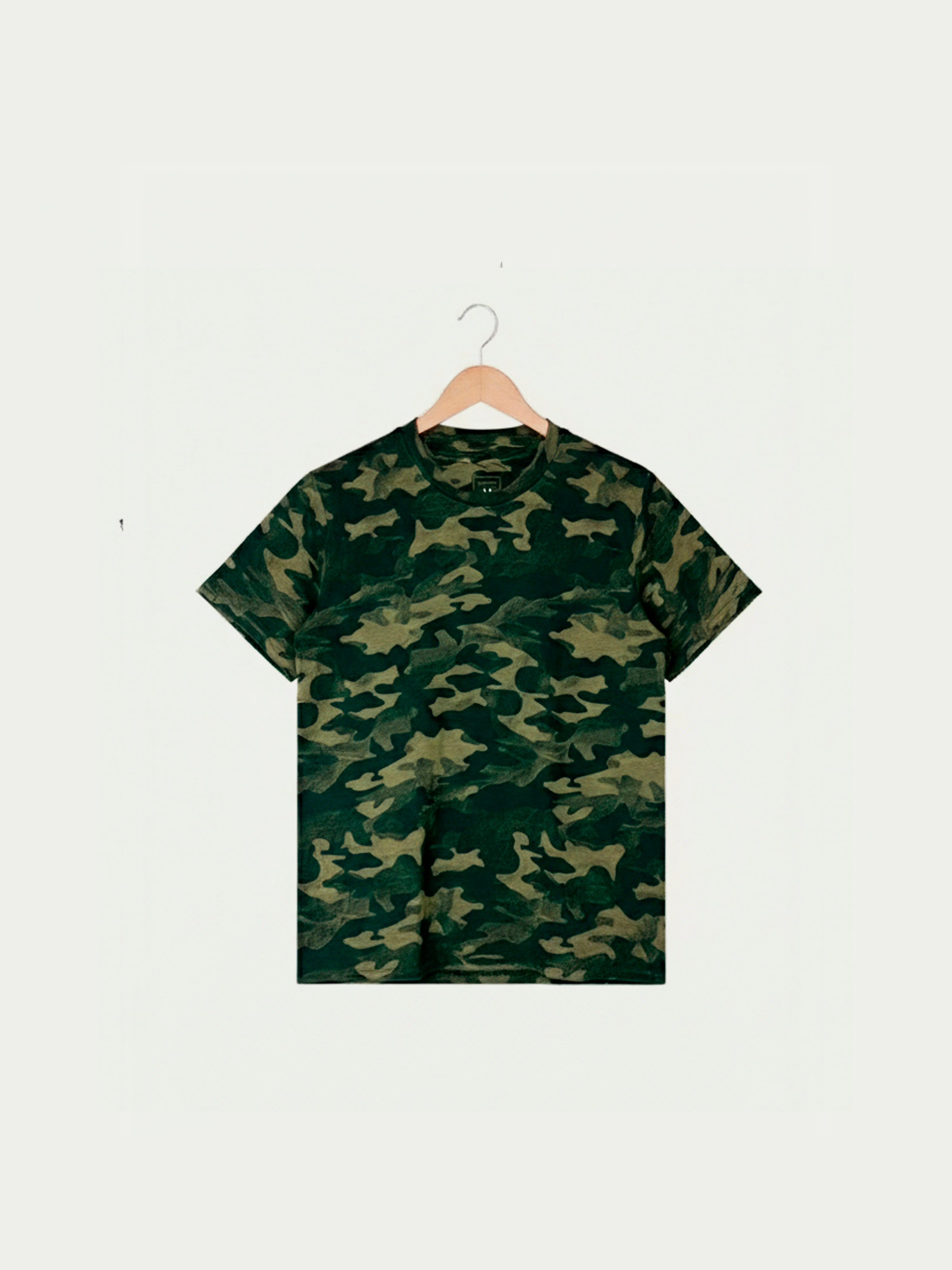 Layered Camouflage T-Shirt