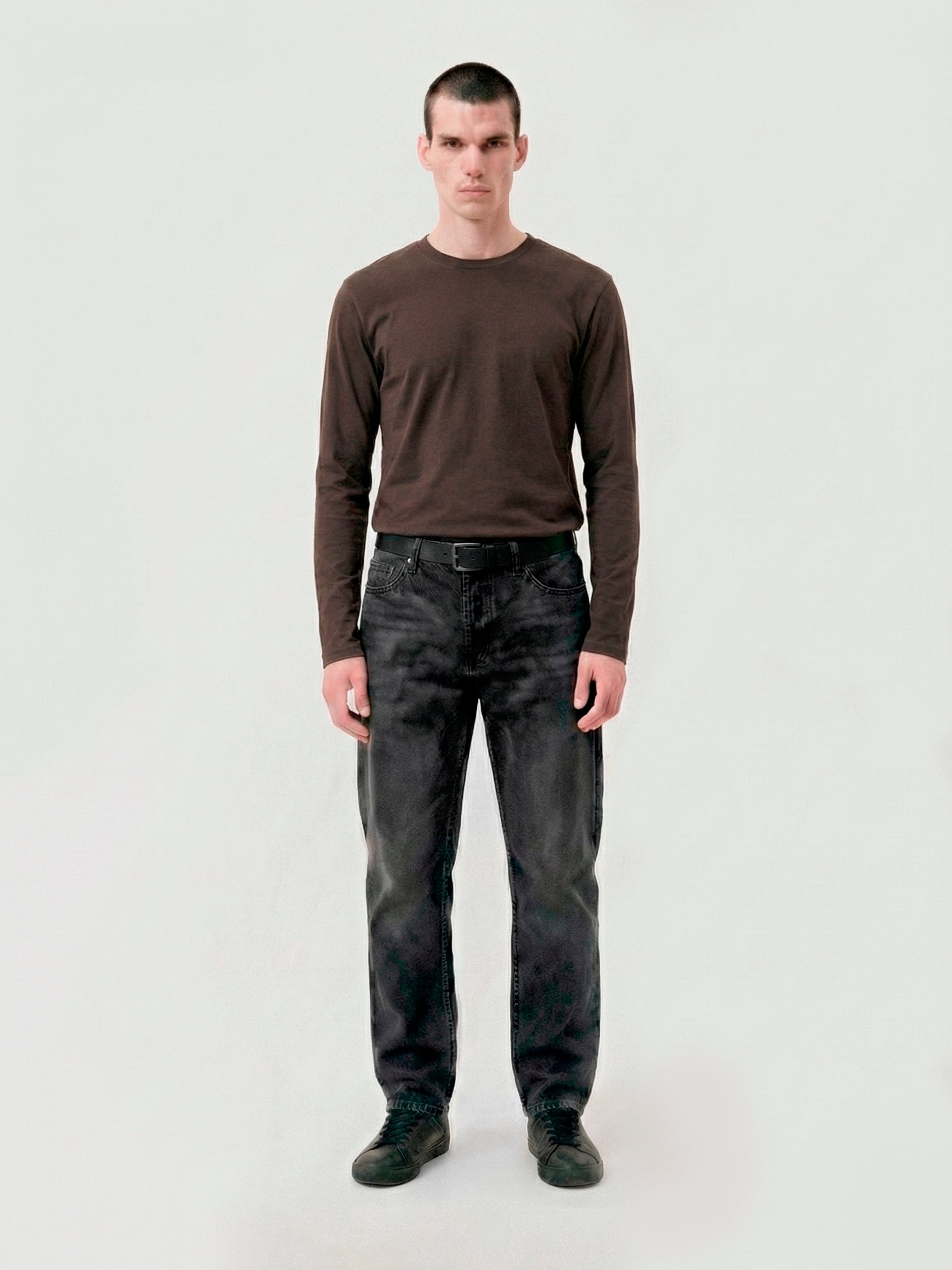 Pigment-Dyed Dark Brown