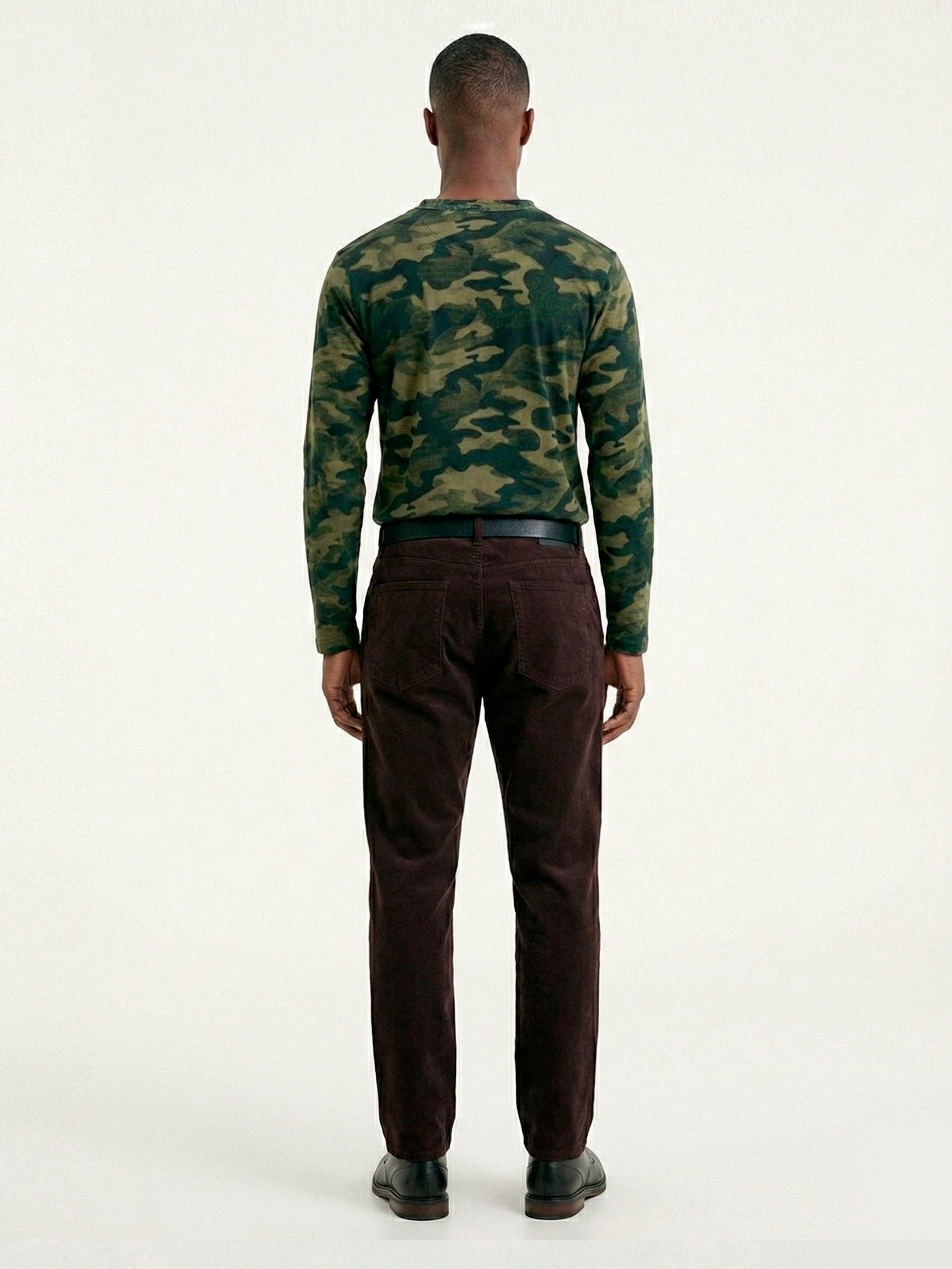 Distressed Camouflage - Long Sleeve