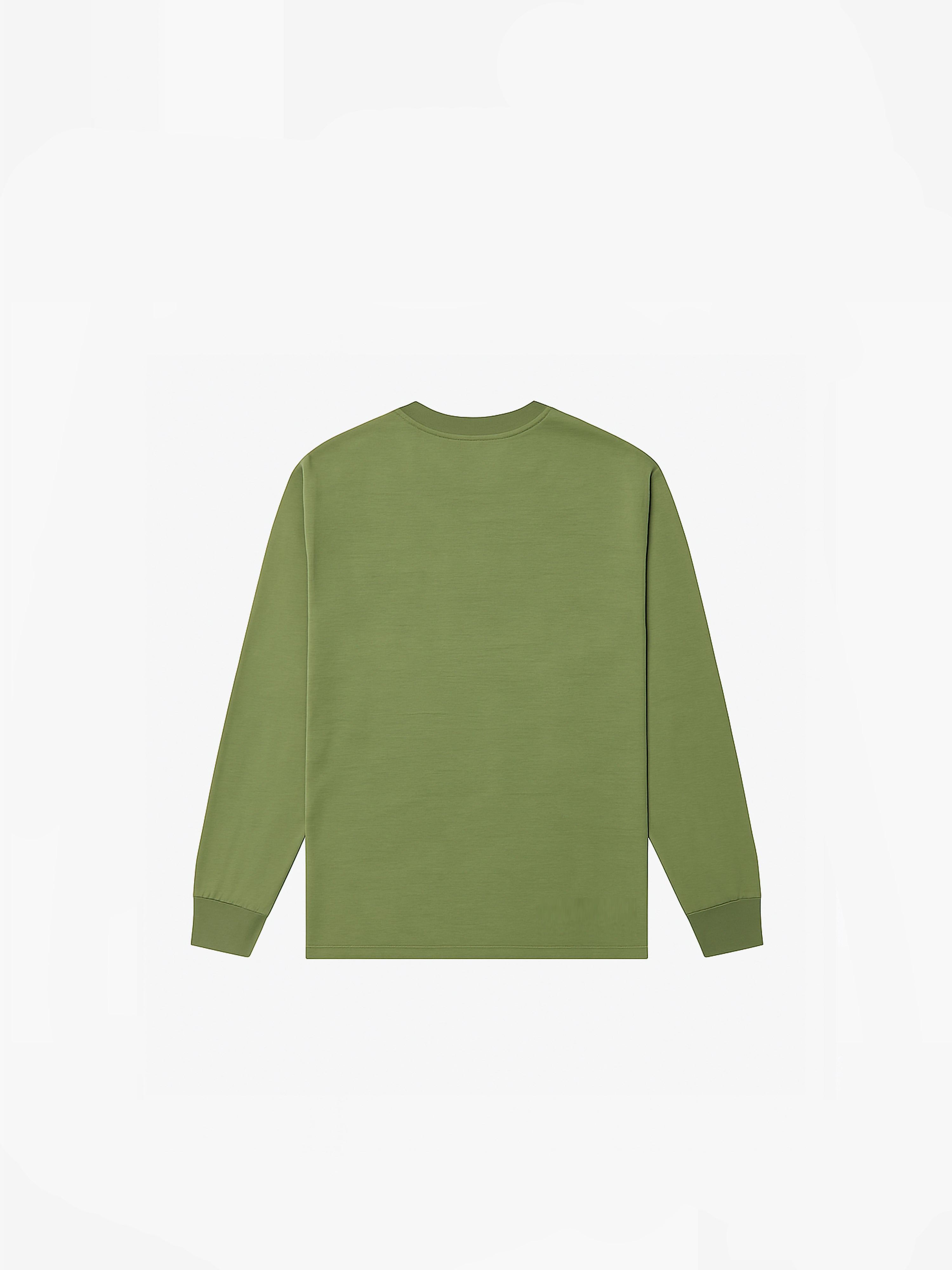 Pigment-Dyed Olive Green