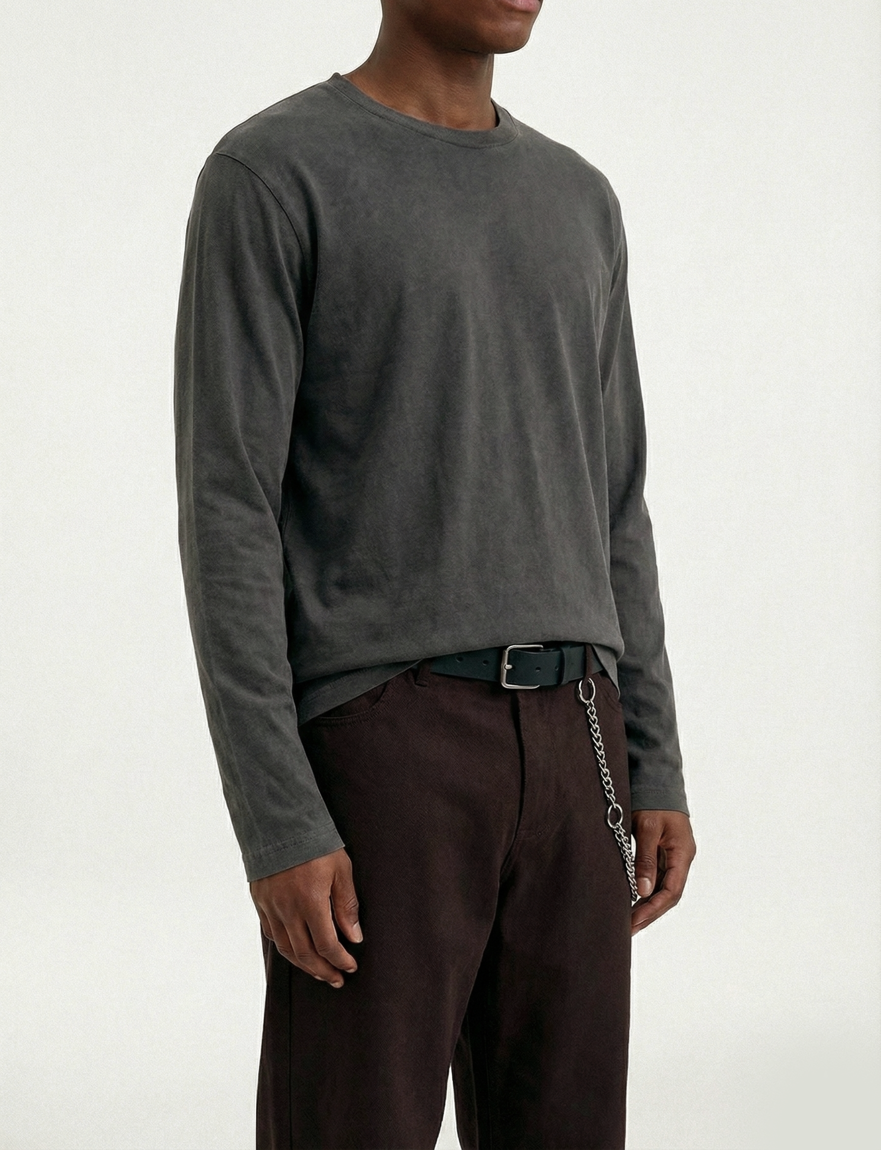 Pigment-Dyed Dark Gray