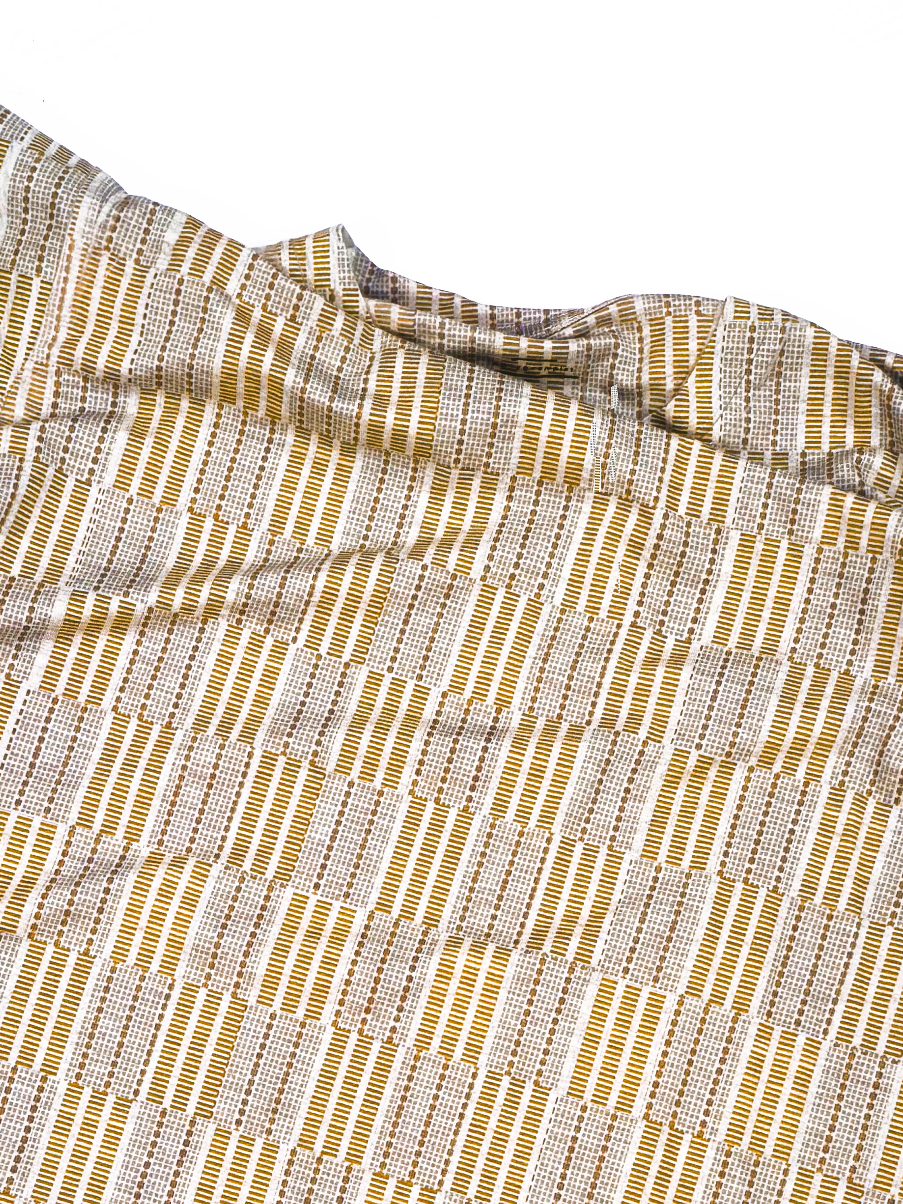 Geometric Motif Long Sleeve