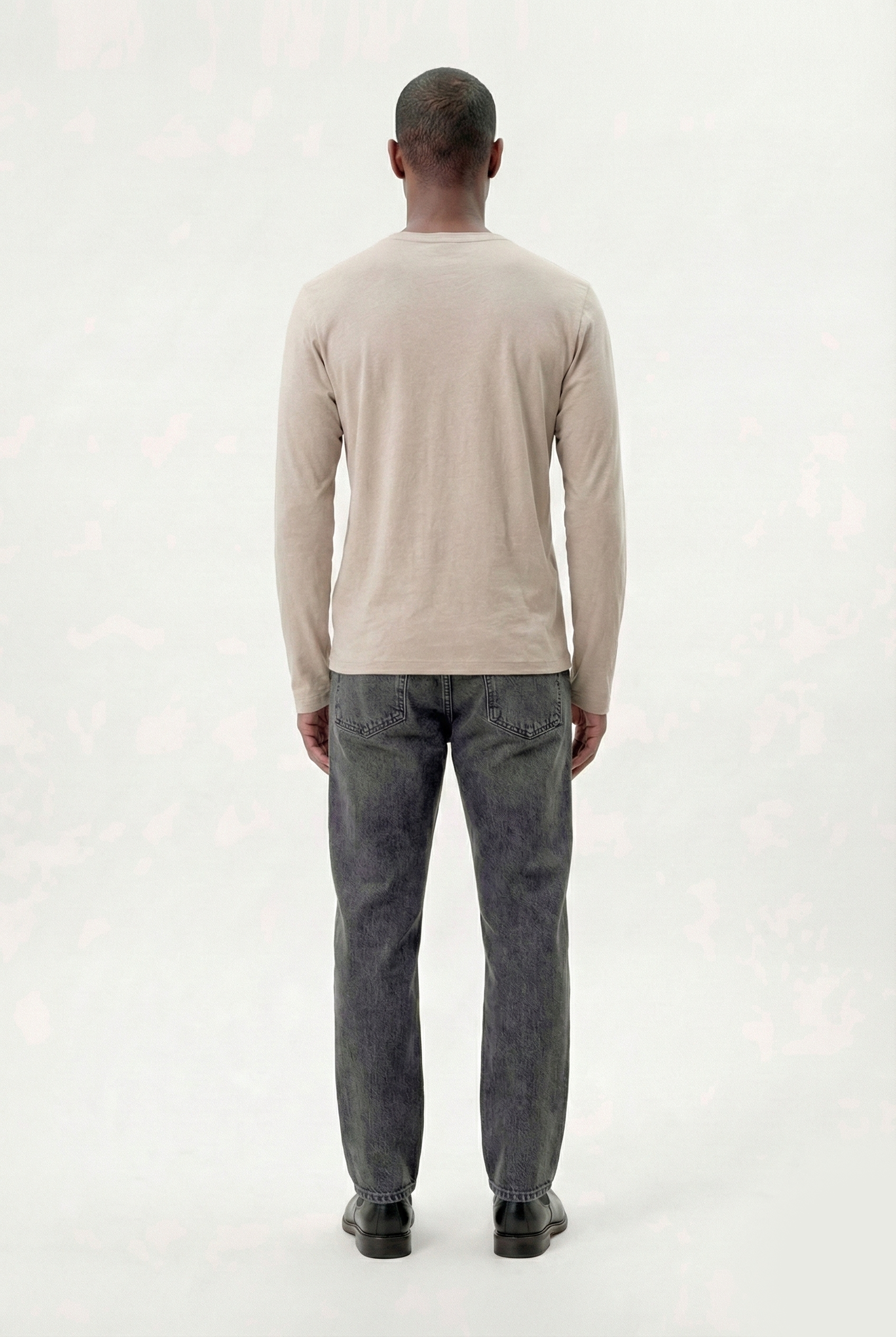 Pigment-Dyed Tan Long Sleeve