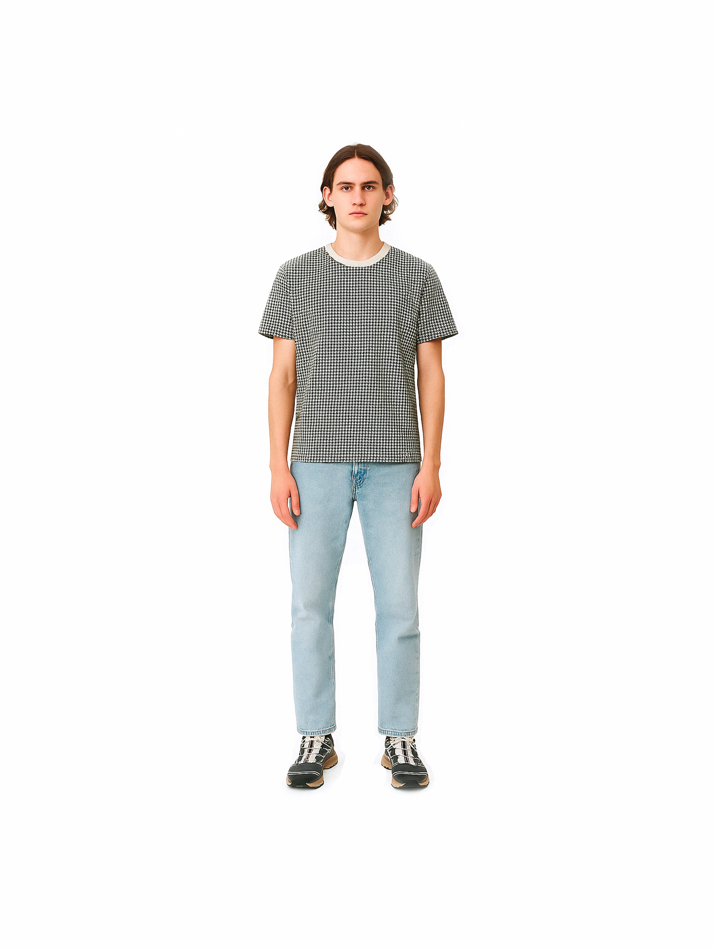 Distressed Houndstooth