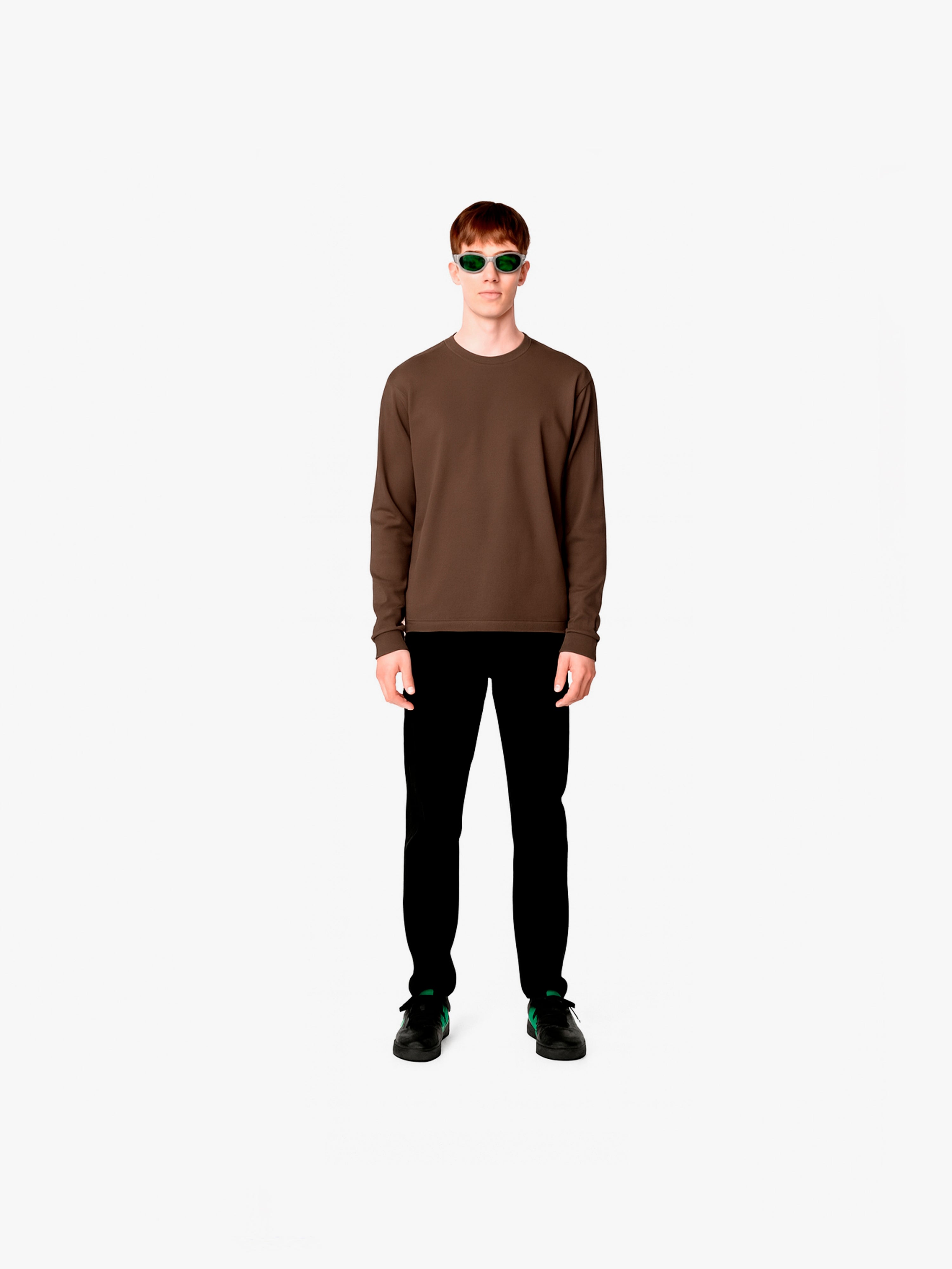 Pigment-Dyed Dark Brown