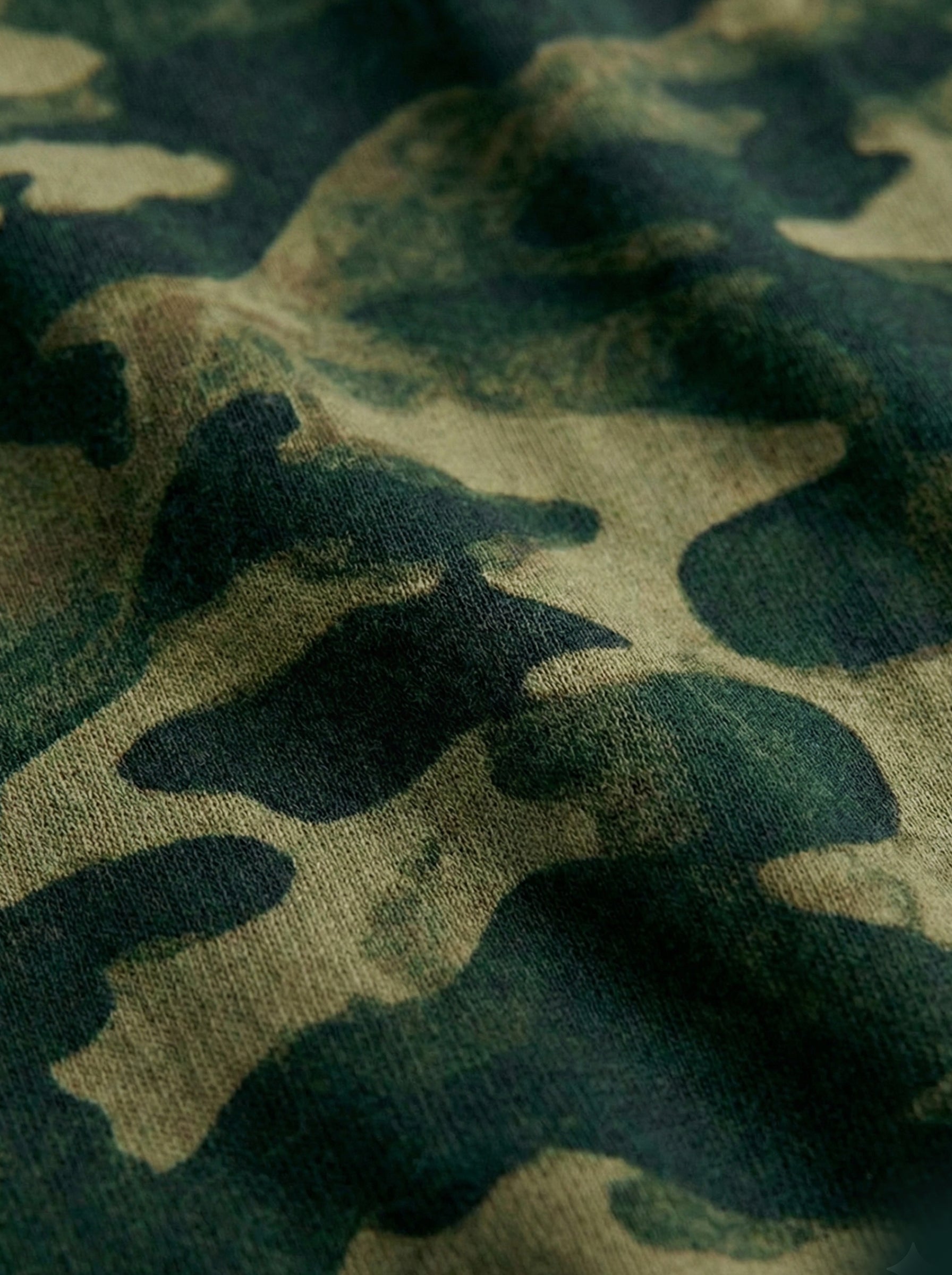 Distressed Camouflage - T-Shirt