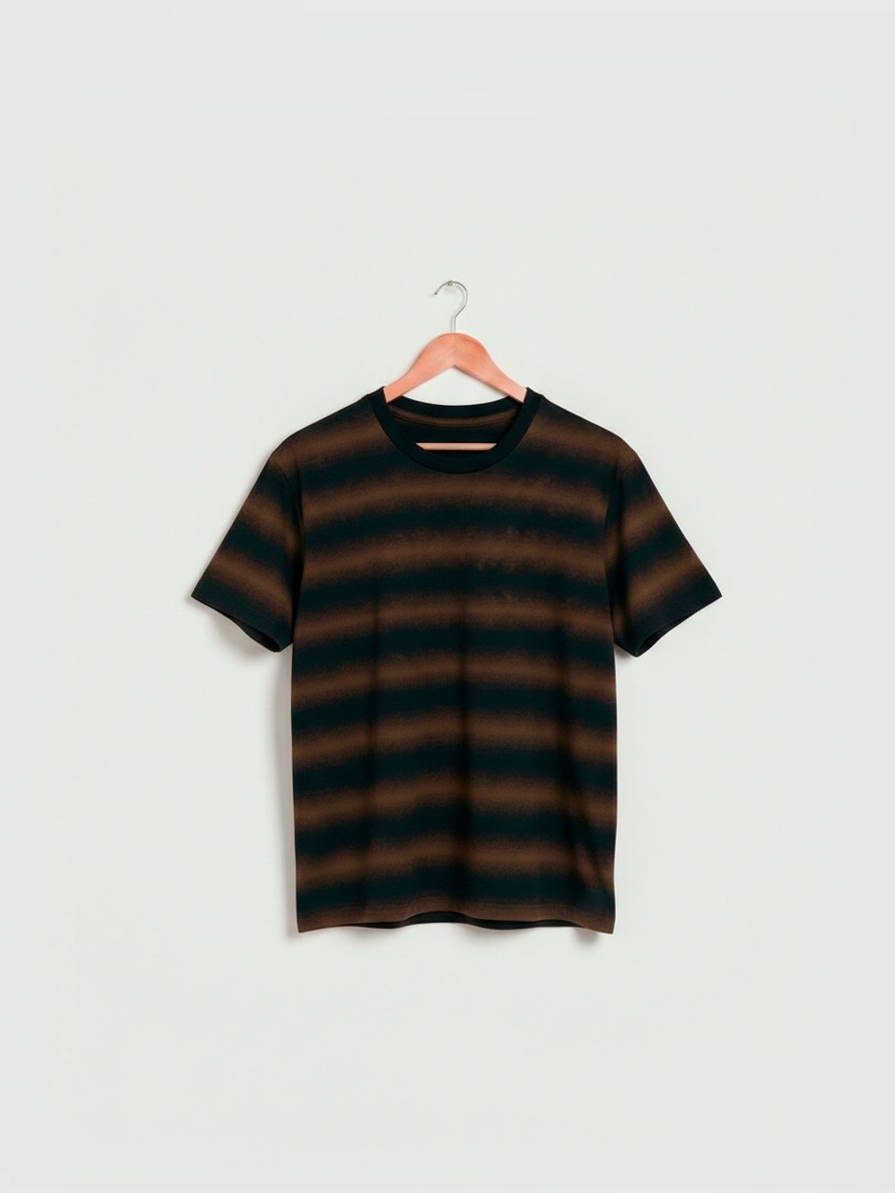Distressed Brown Stripes