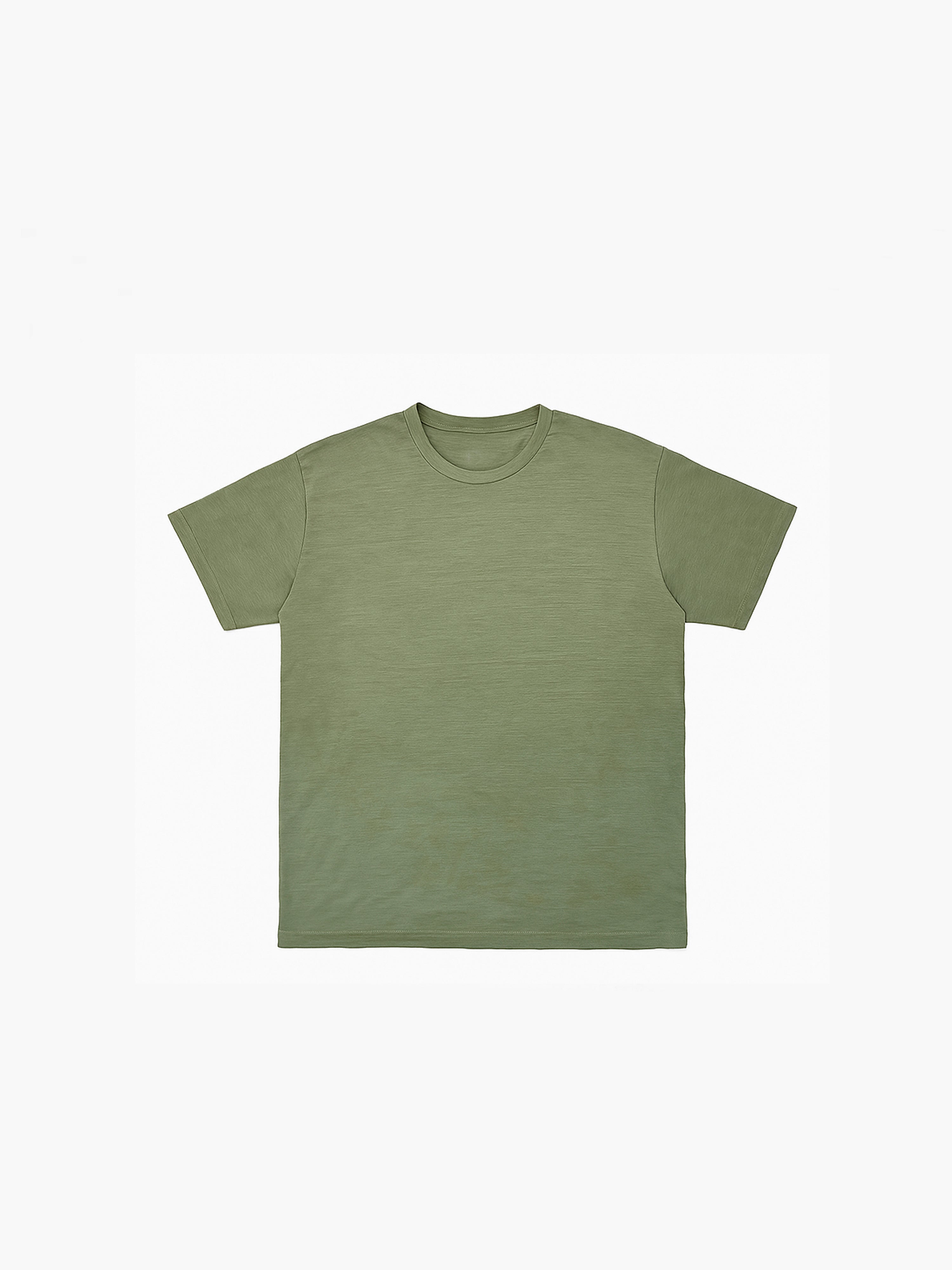Pigment-Dyed Olive Green
