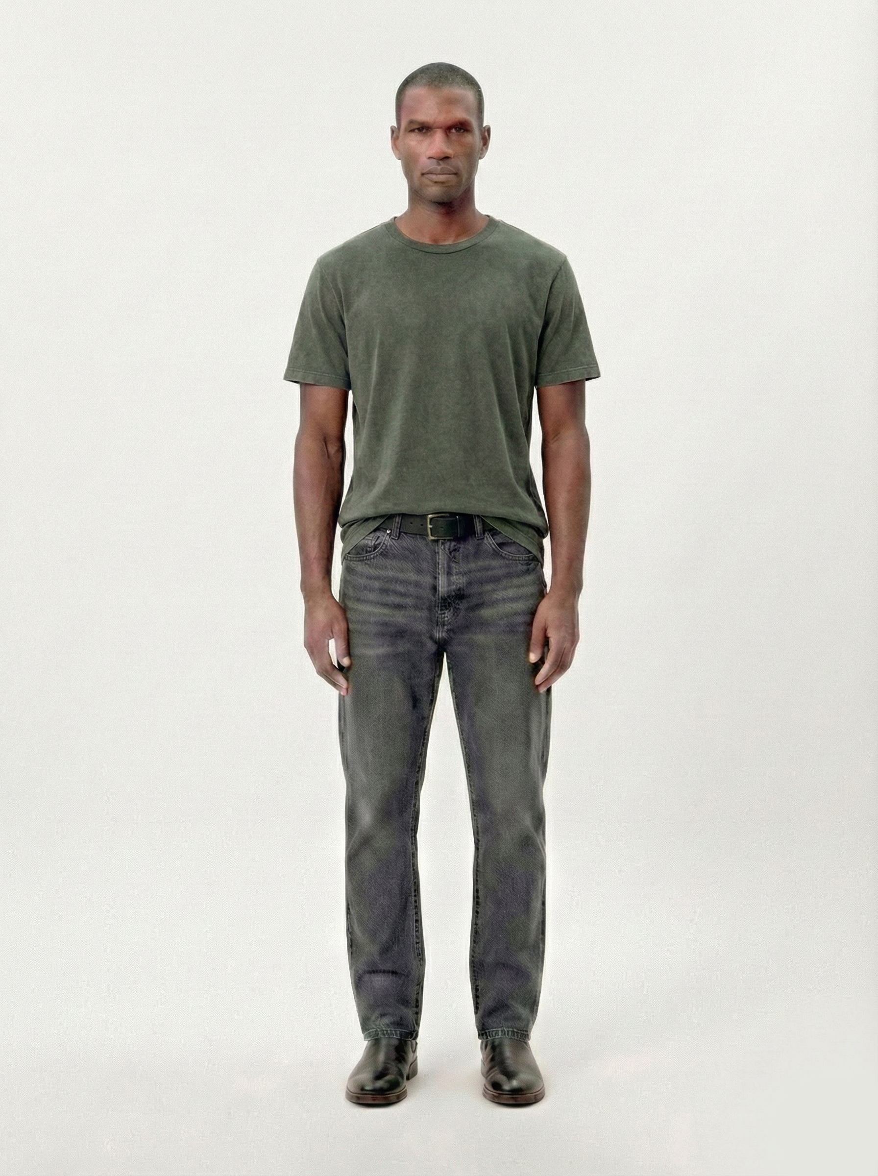 Pigment-Dyed Dark Olive