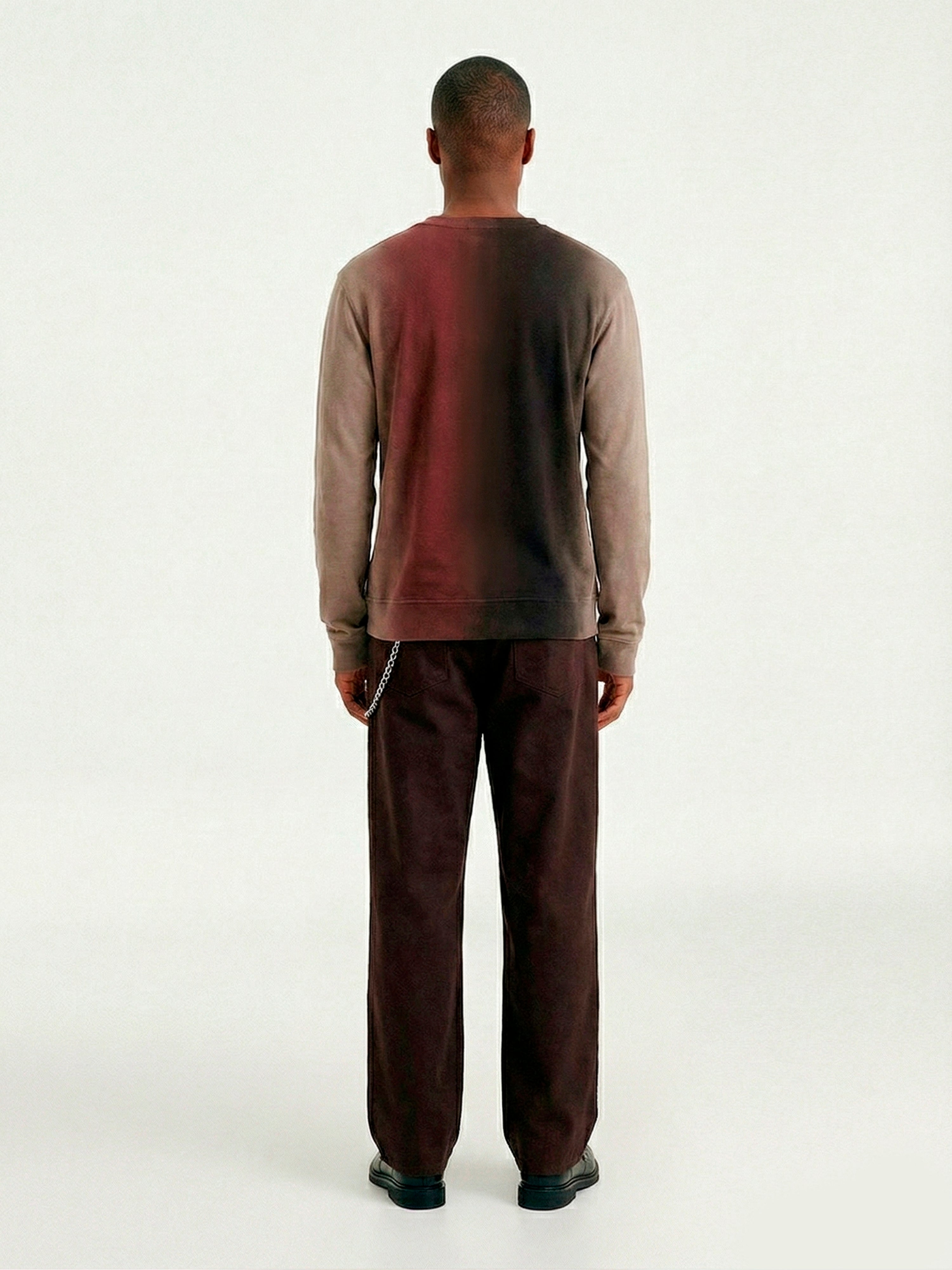 Gradient Brown Long Sleeve