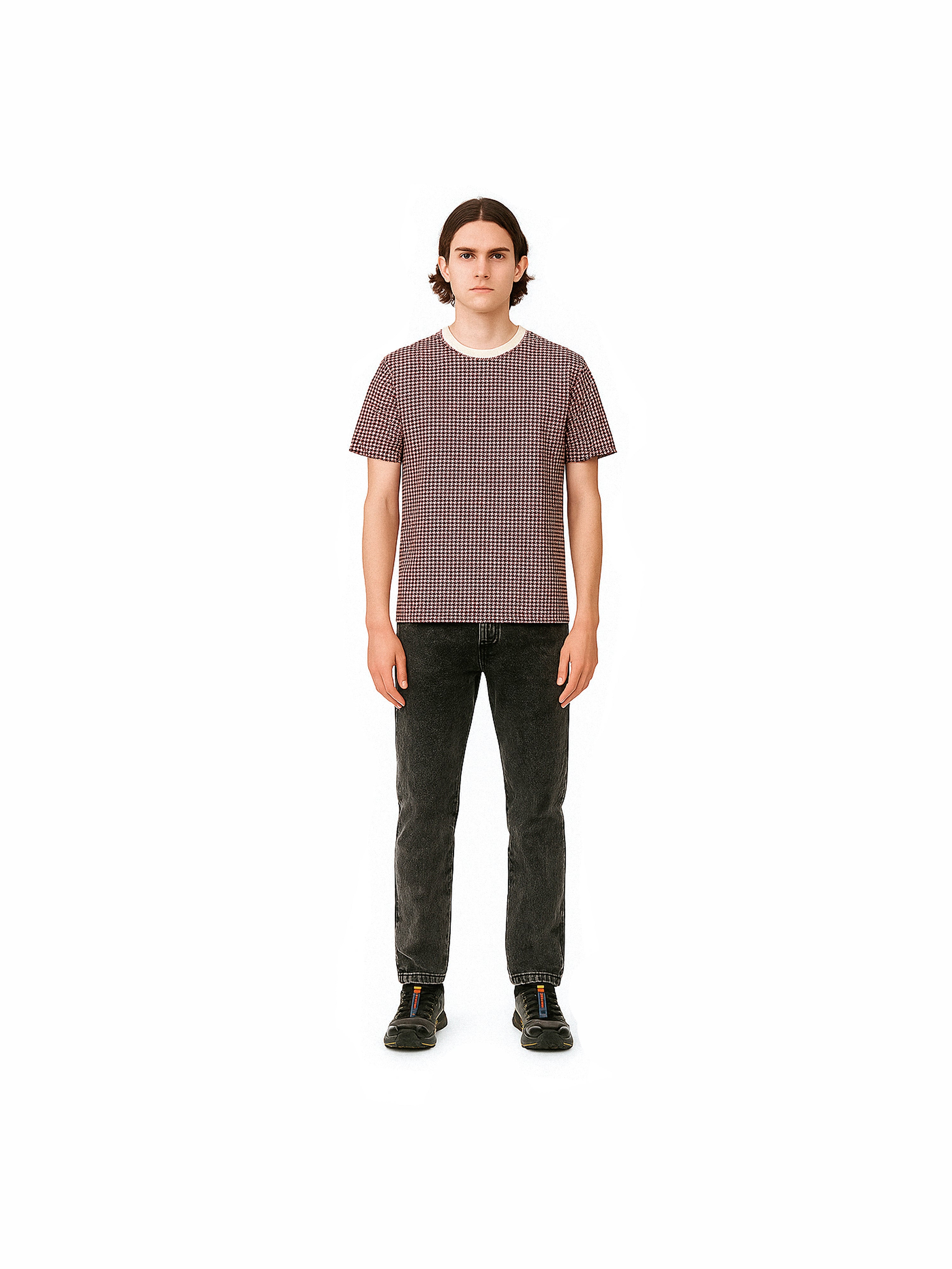 Distressed Houndstooth