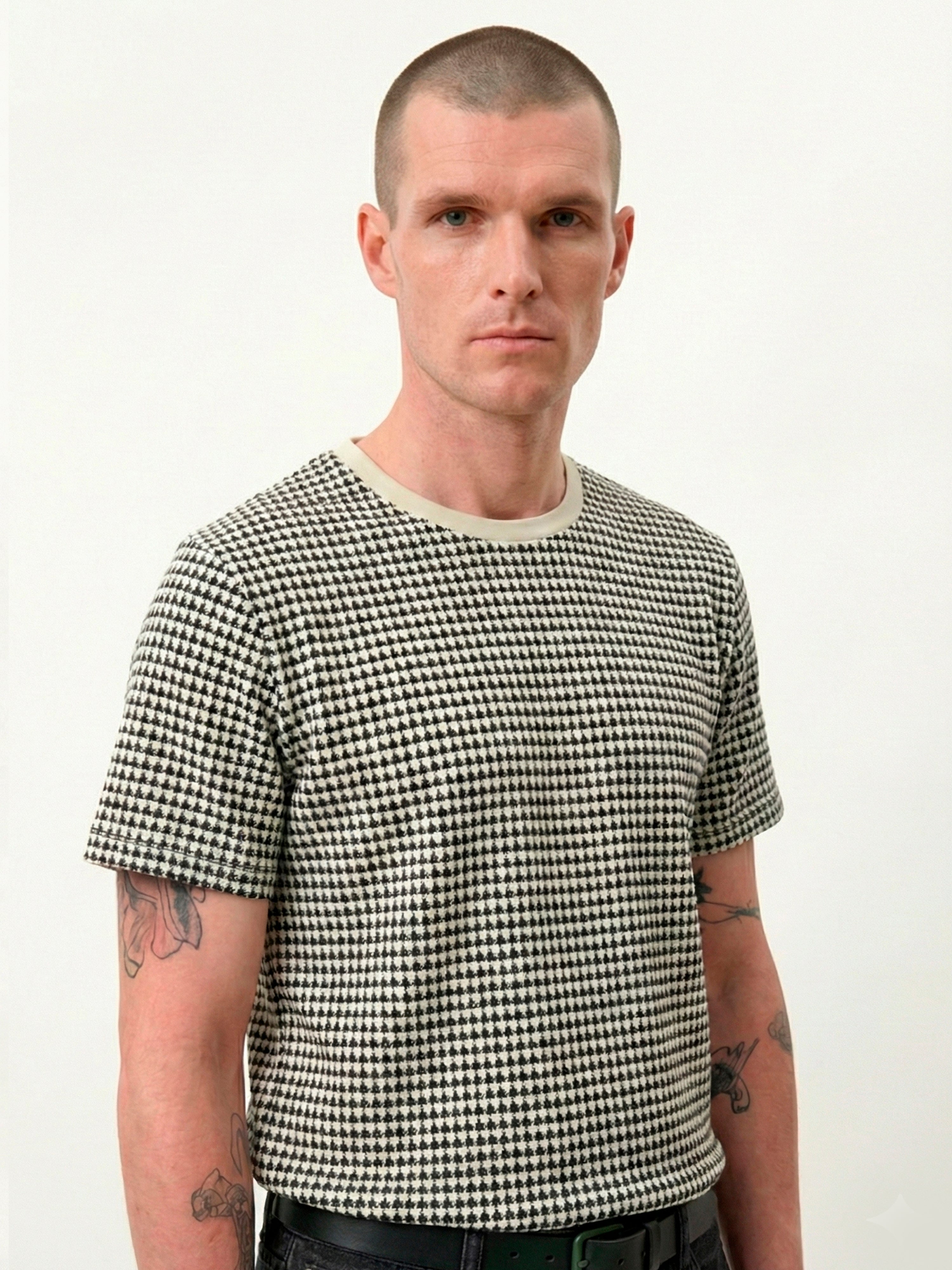 Distressed Houndstooth
