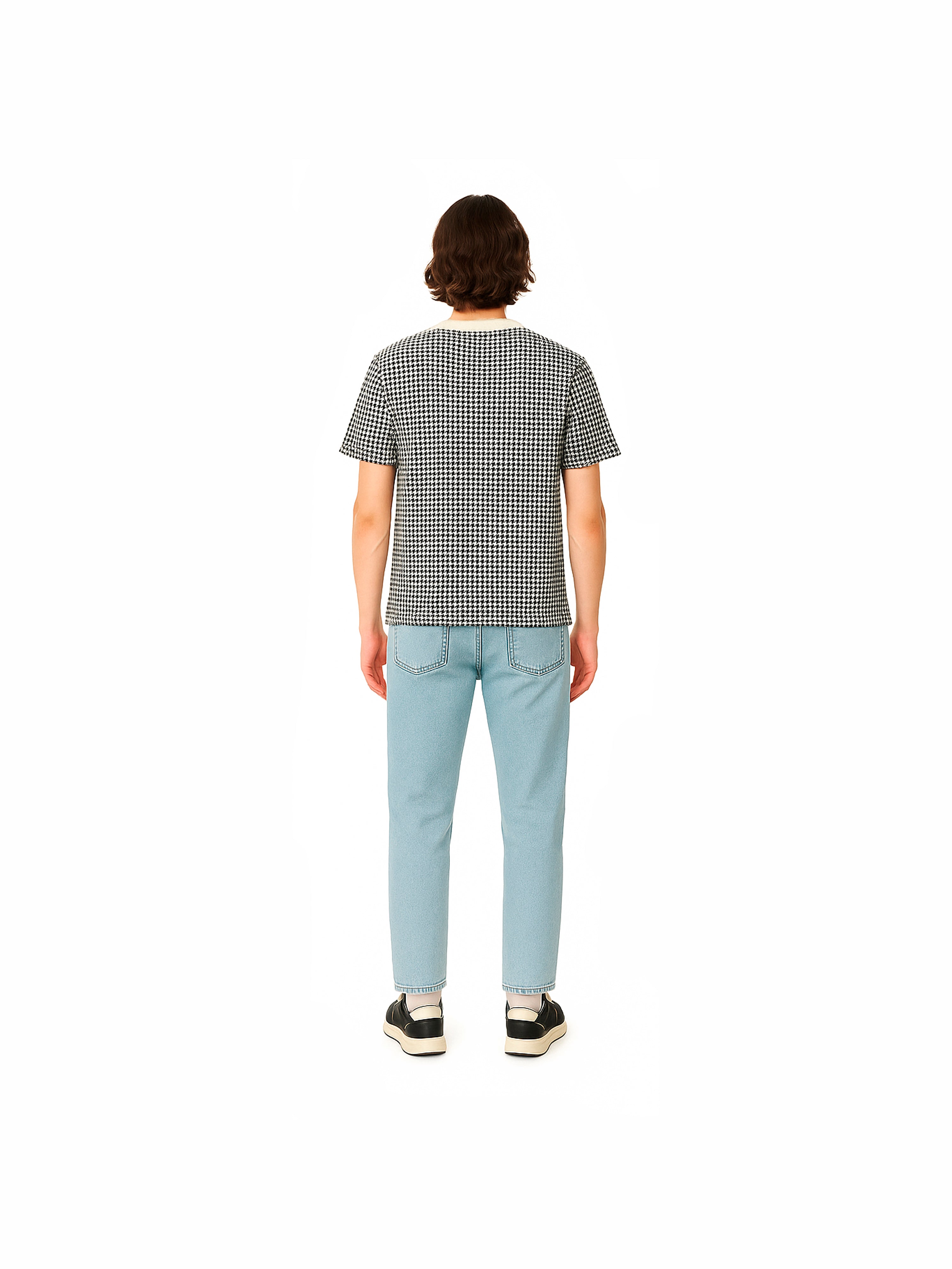 Distressed Houndstooth