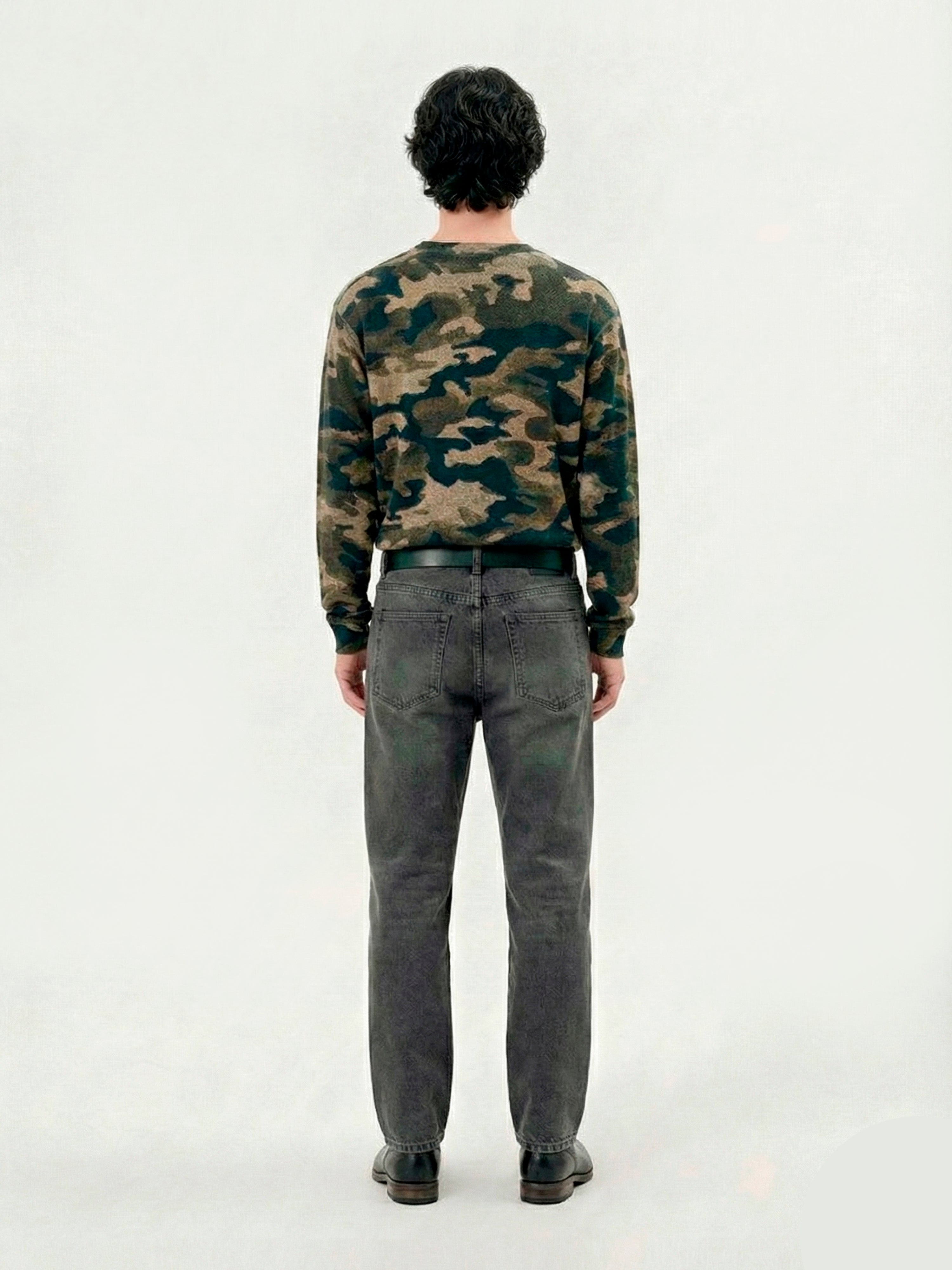 Distressed Camouflage - Long Sleeve