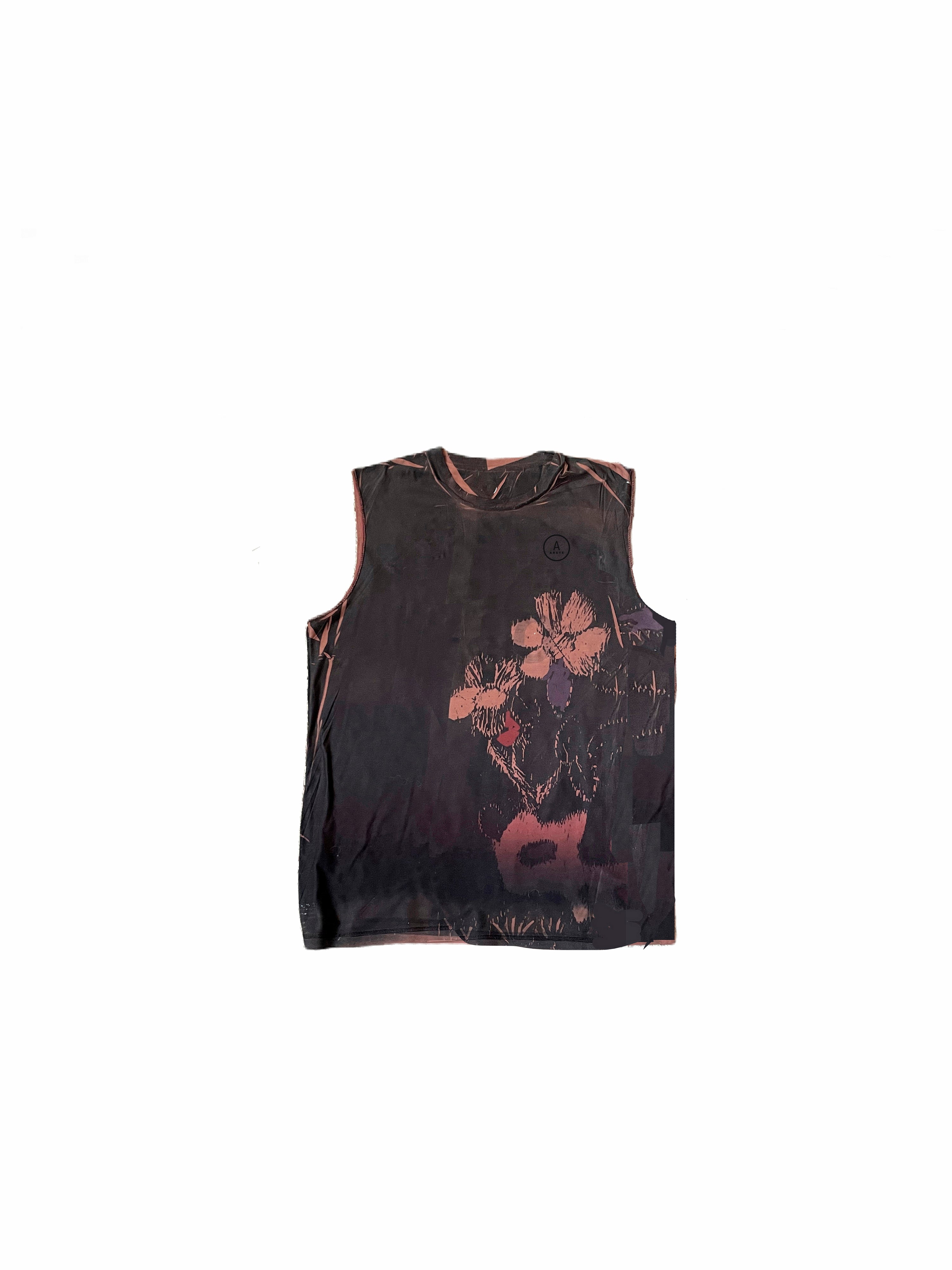 Flower Motif Sleeveless