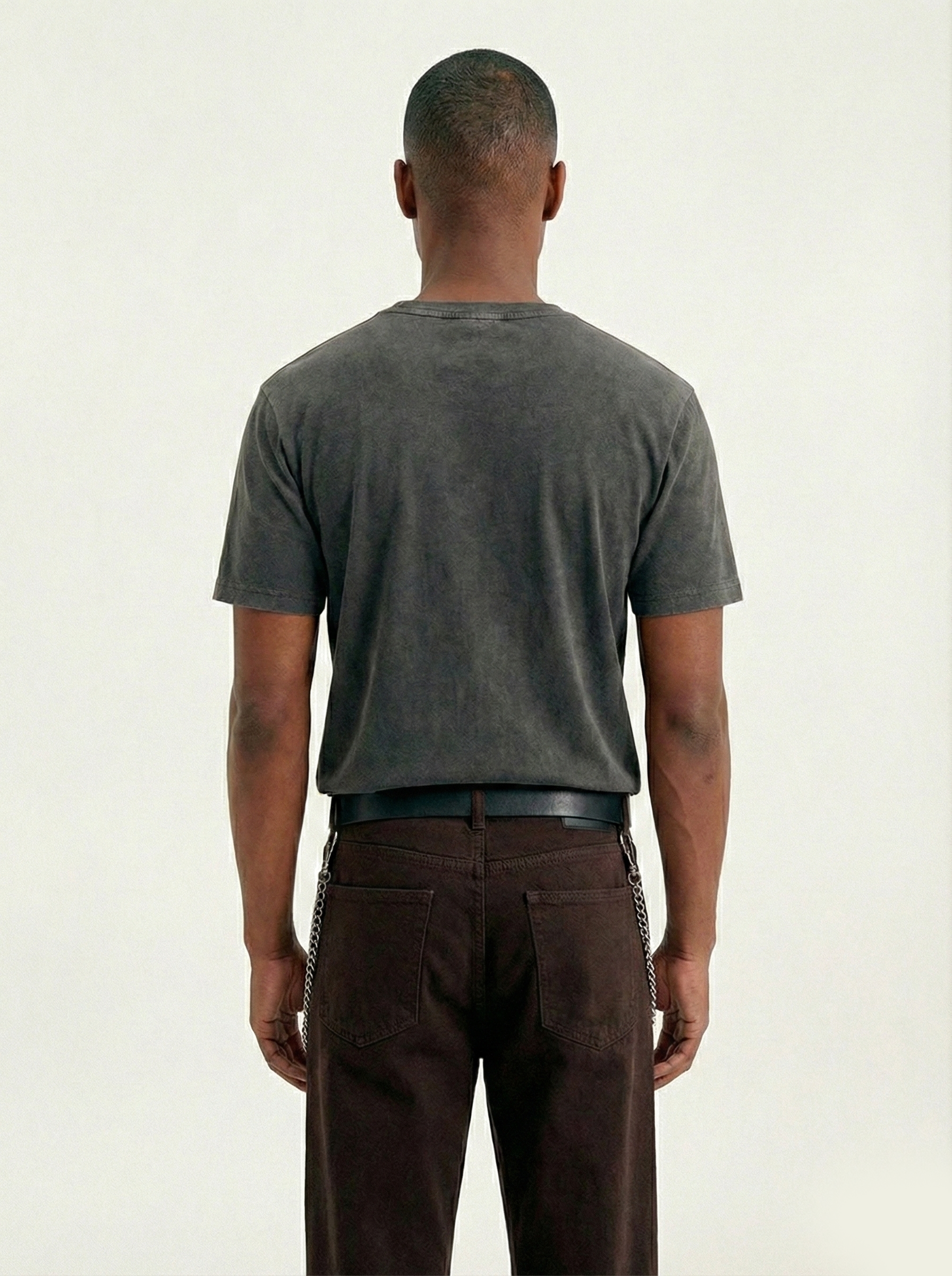 Pigment-Dyed Dark Gray