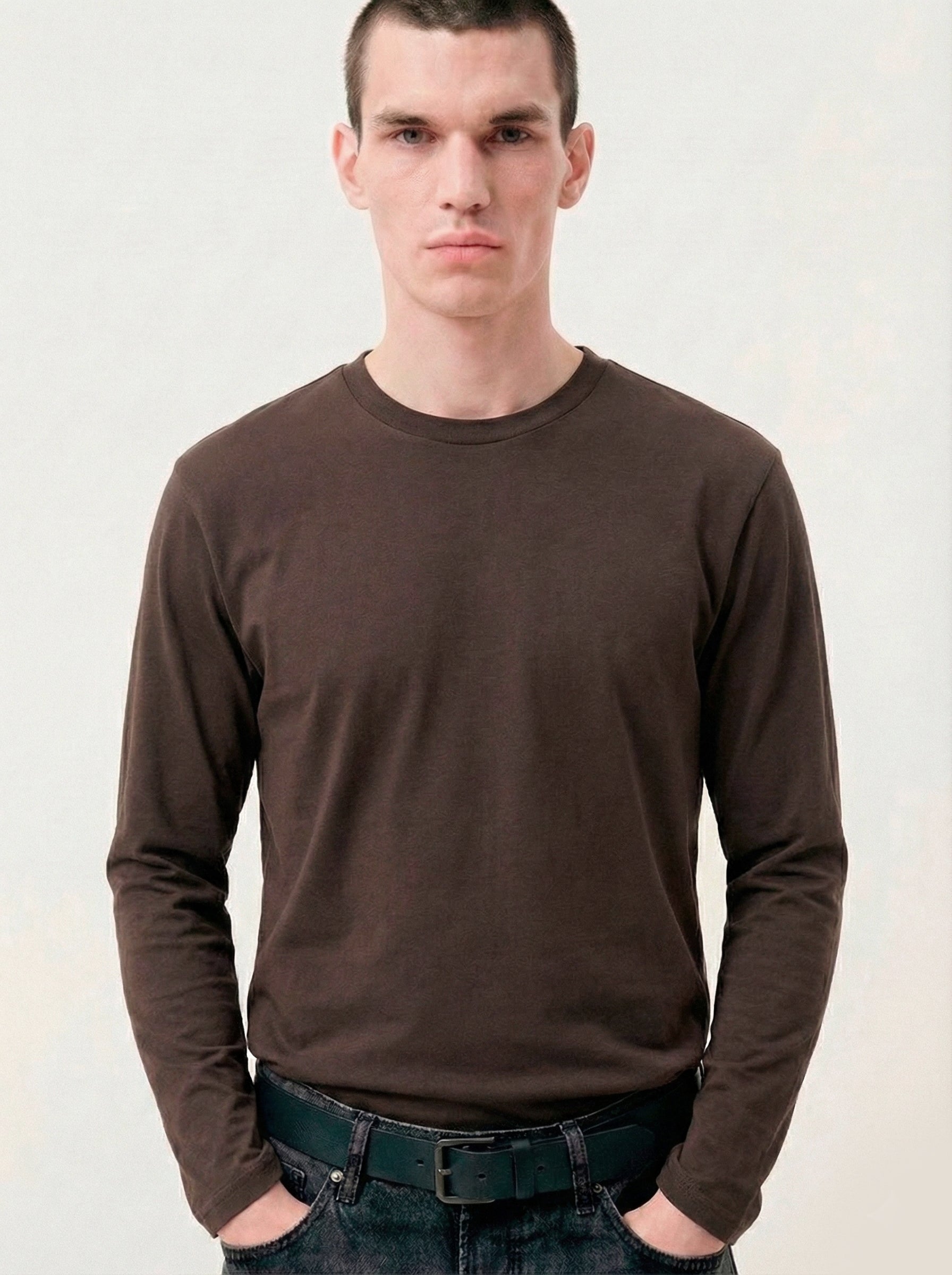 Pigment-Dyed Dark Brown