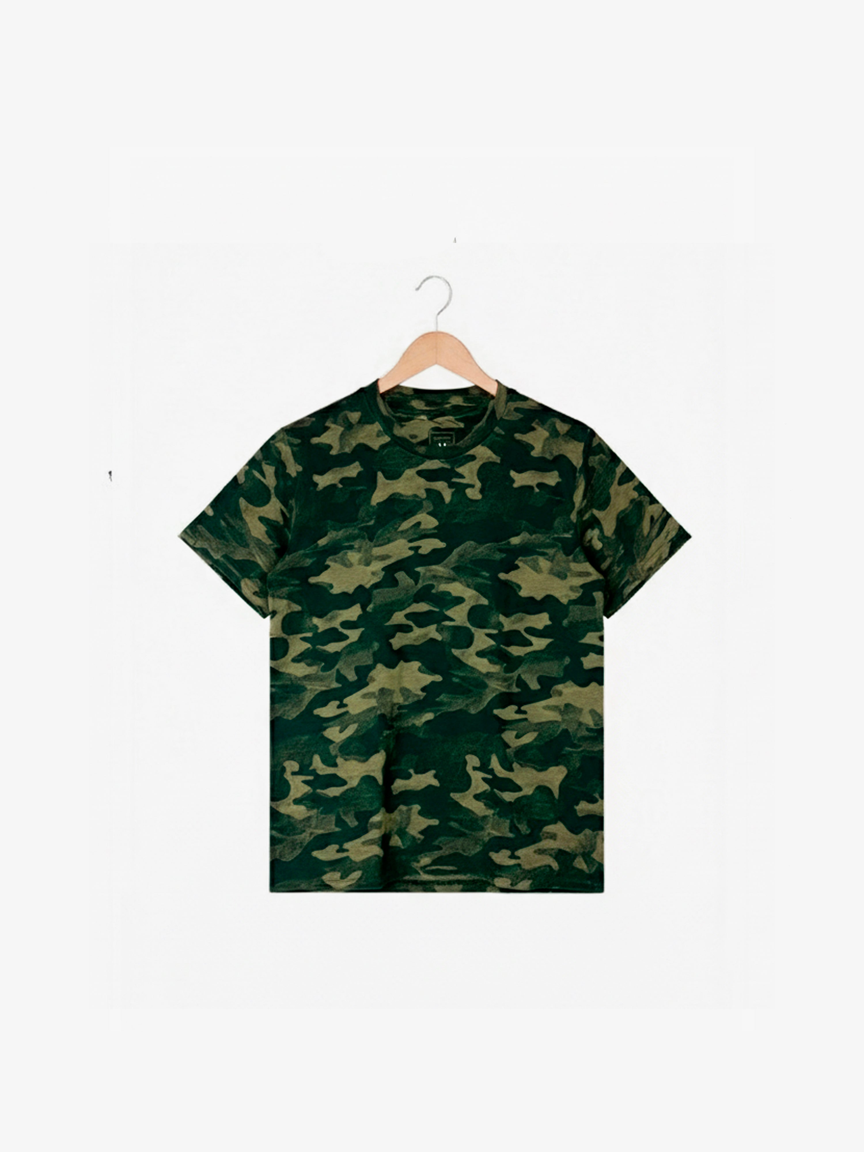 Layered Camouflage T-Shirt