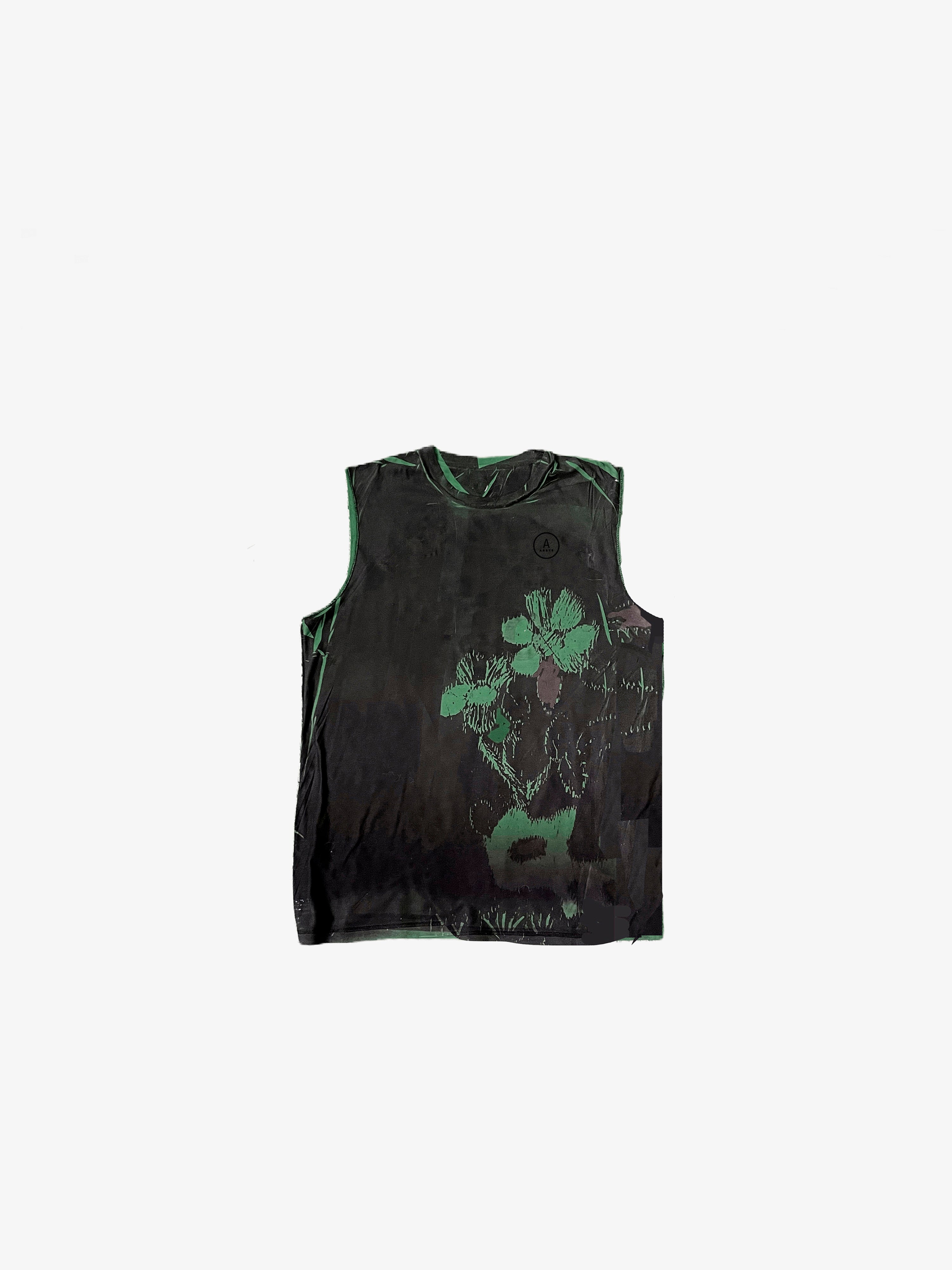 Flower Motif Sleeveless