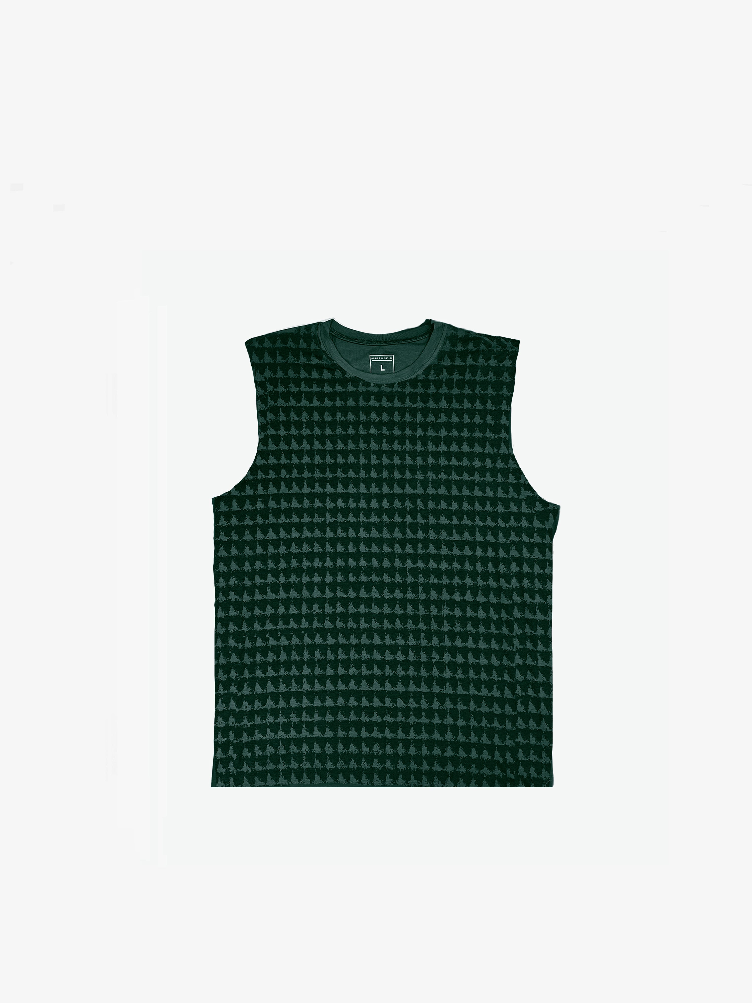 HOUNDSTOOTH SLEEVELESS