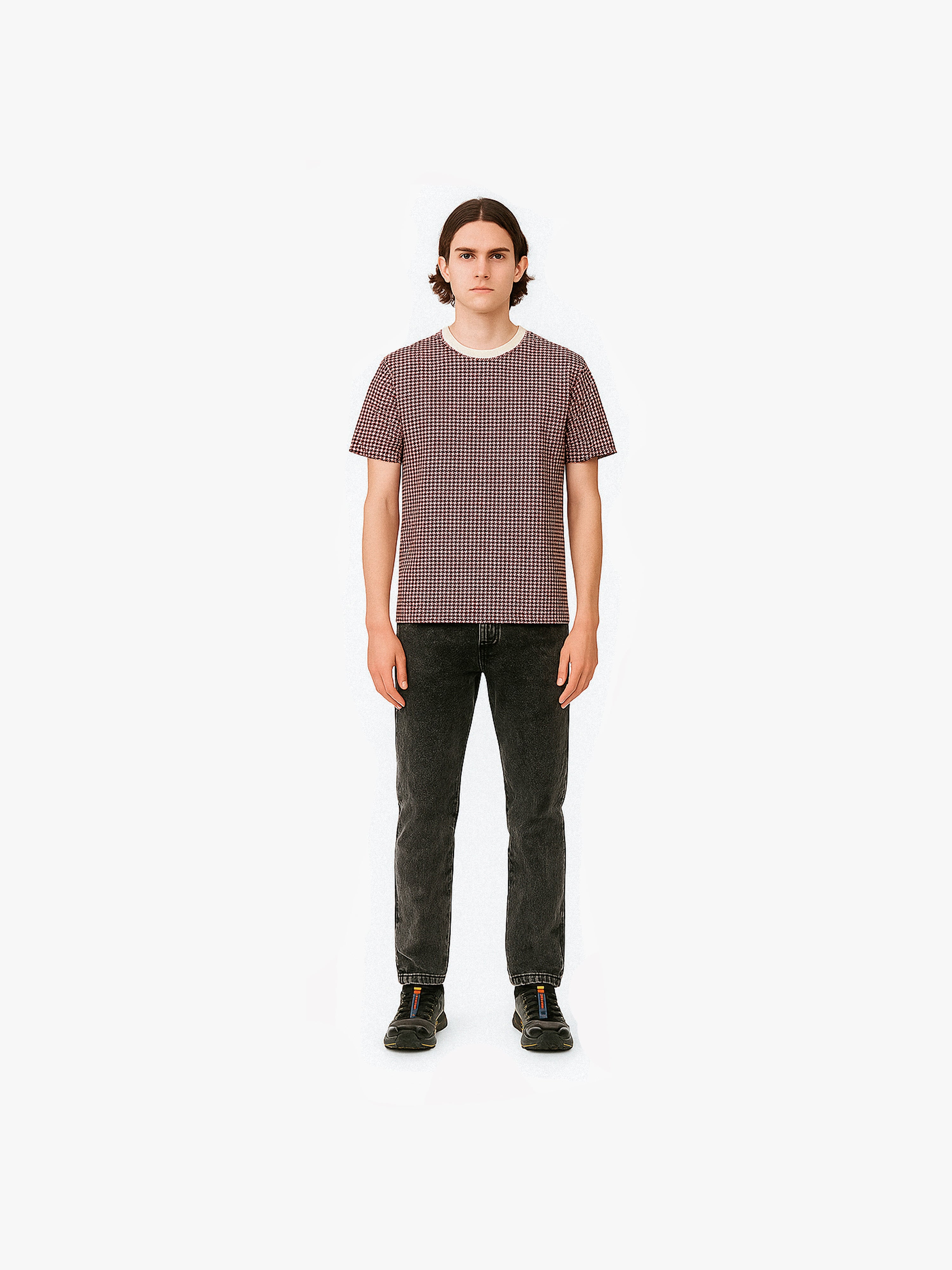 Distressed Houndstooth