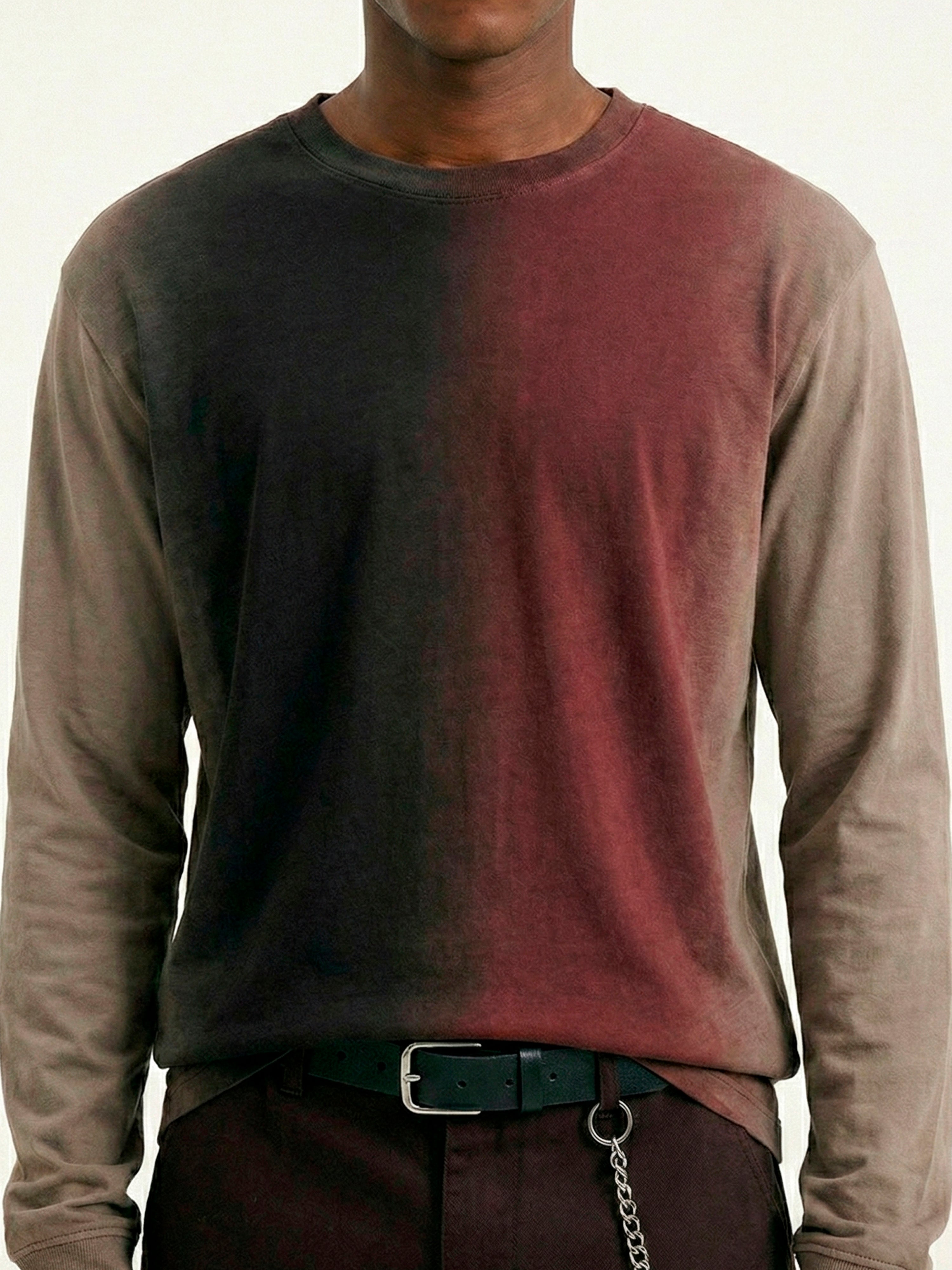 Gradient Brown Long Sleeve