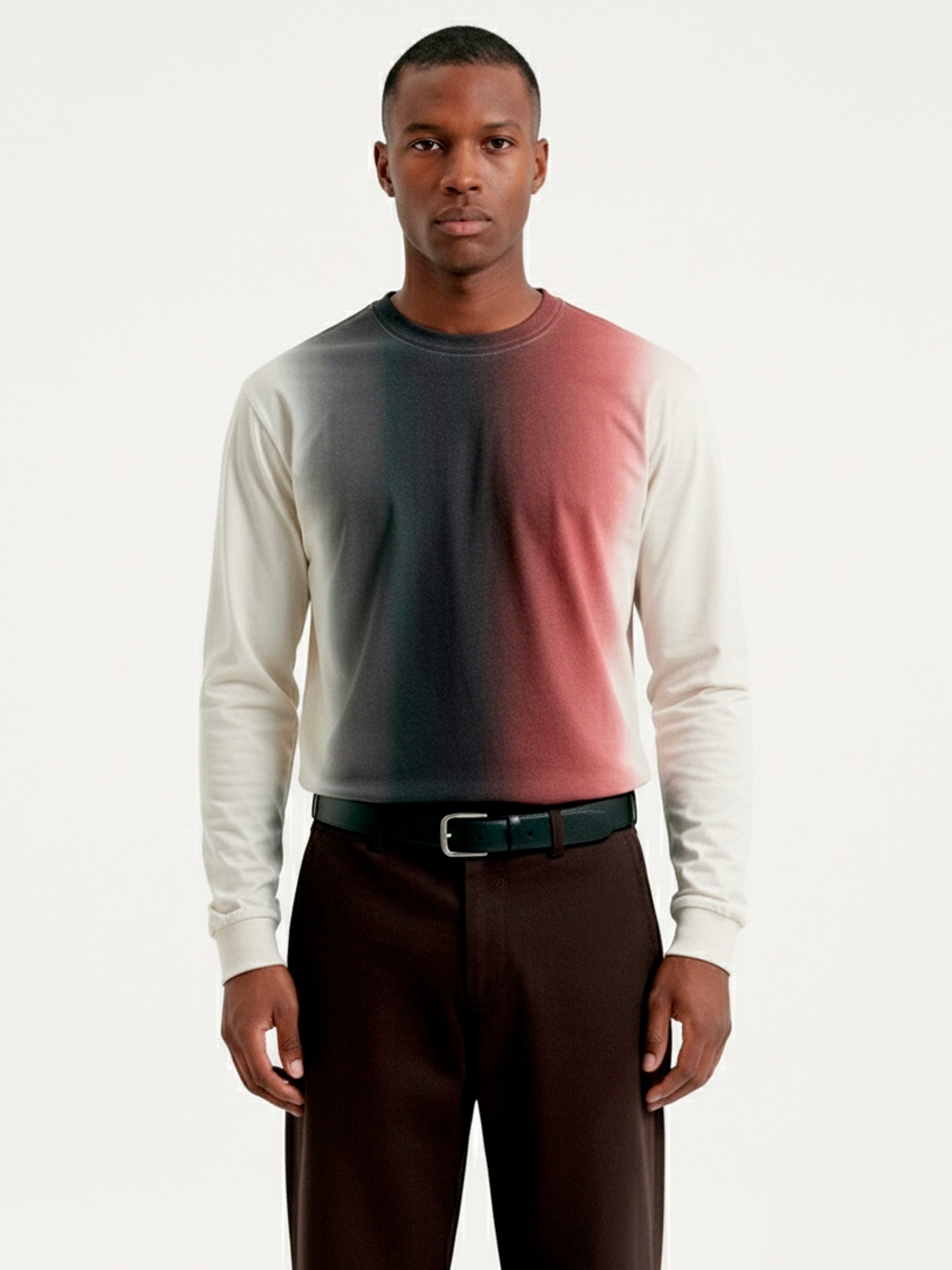 Gradient Red Long Sleeve