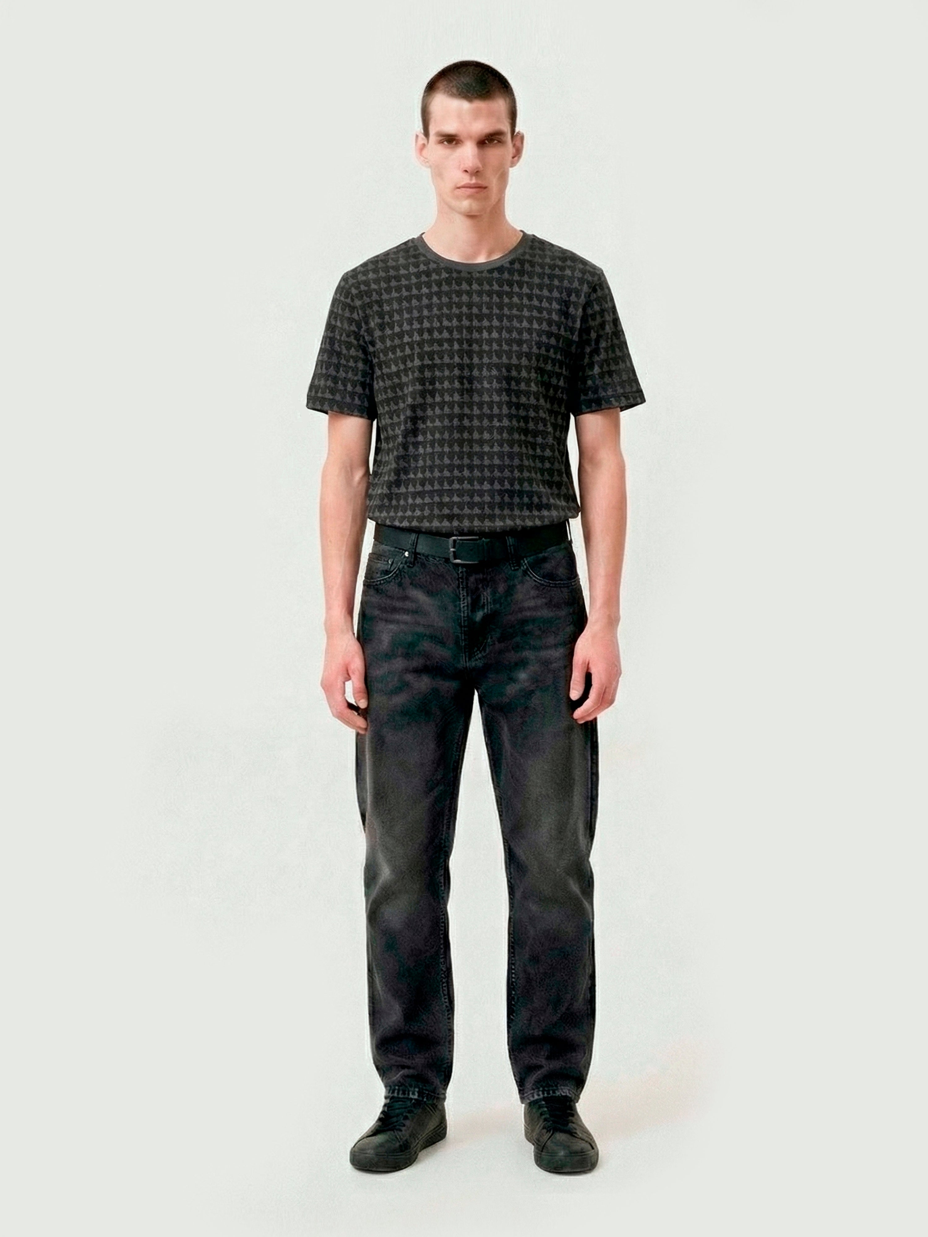 Distressed Houndstooth