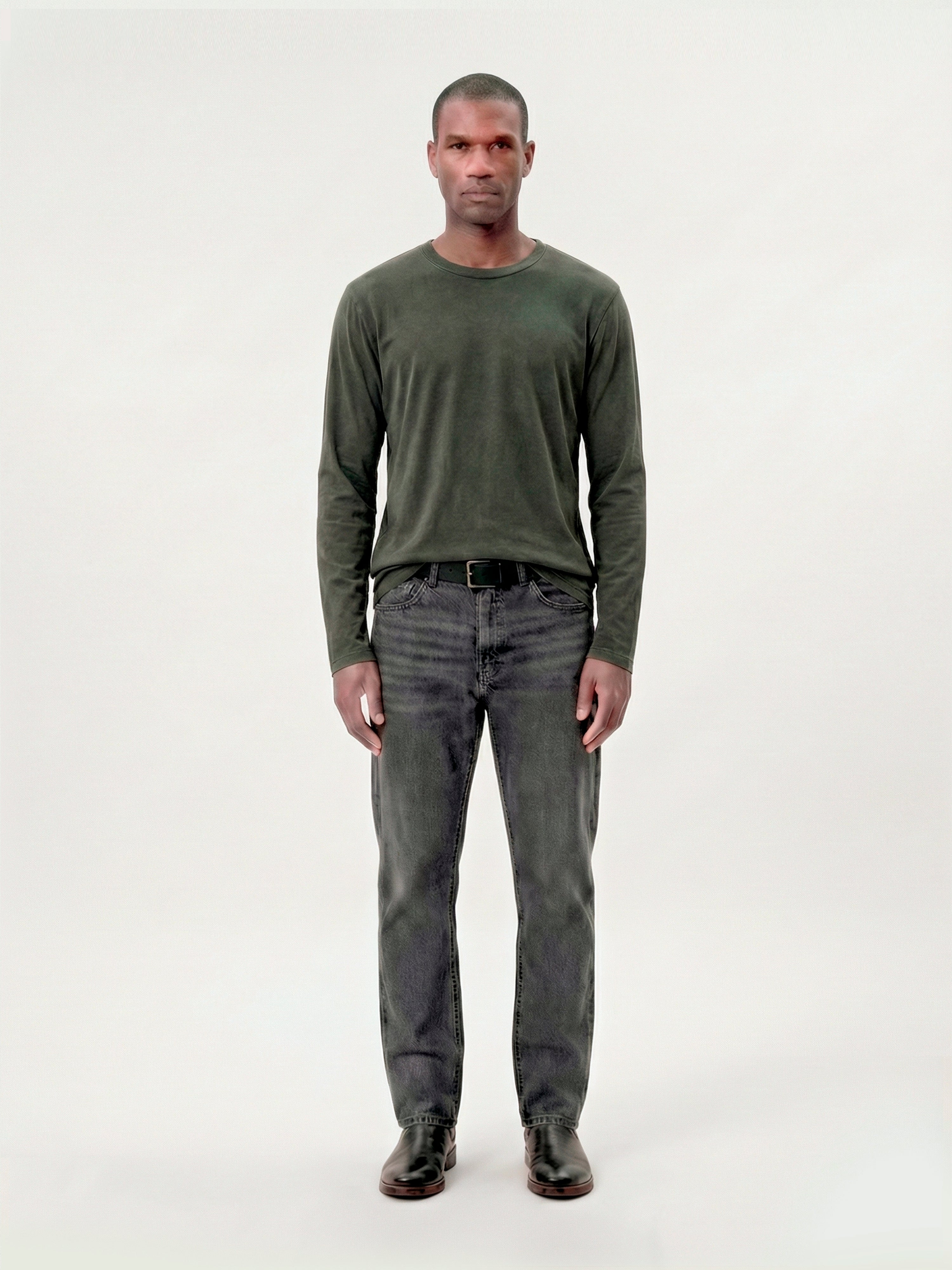 Pigment-Dyed Dark Olive