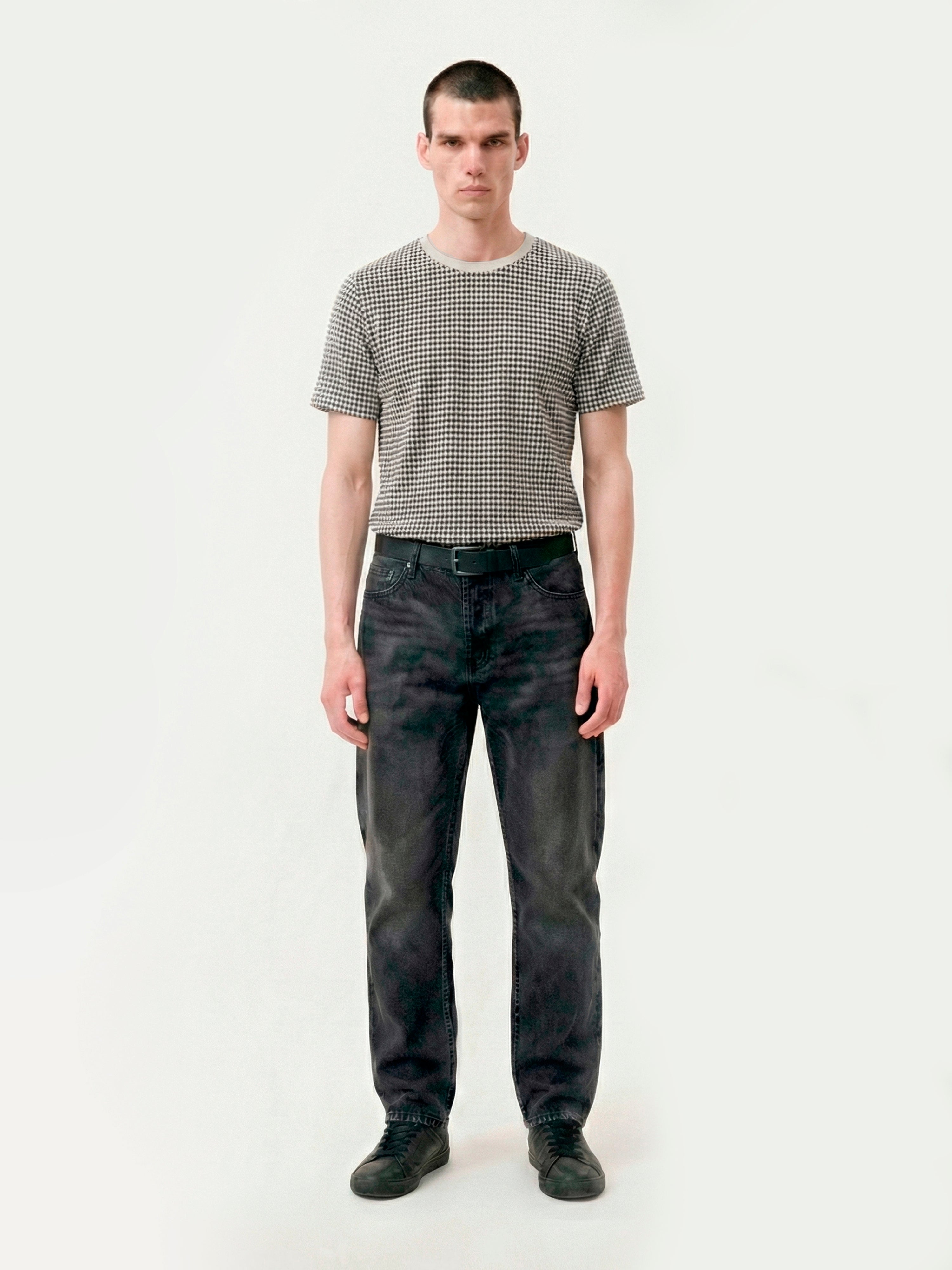 Distressed Houndstooth