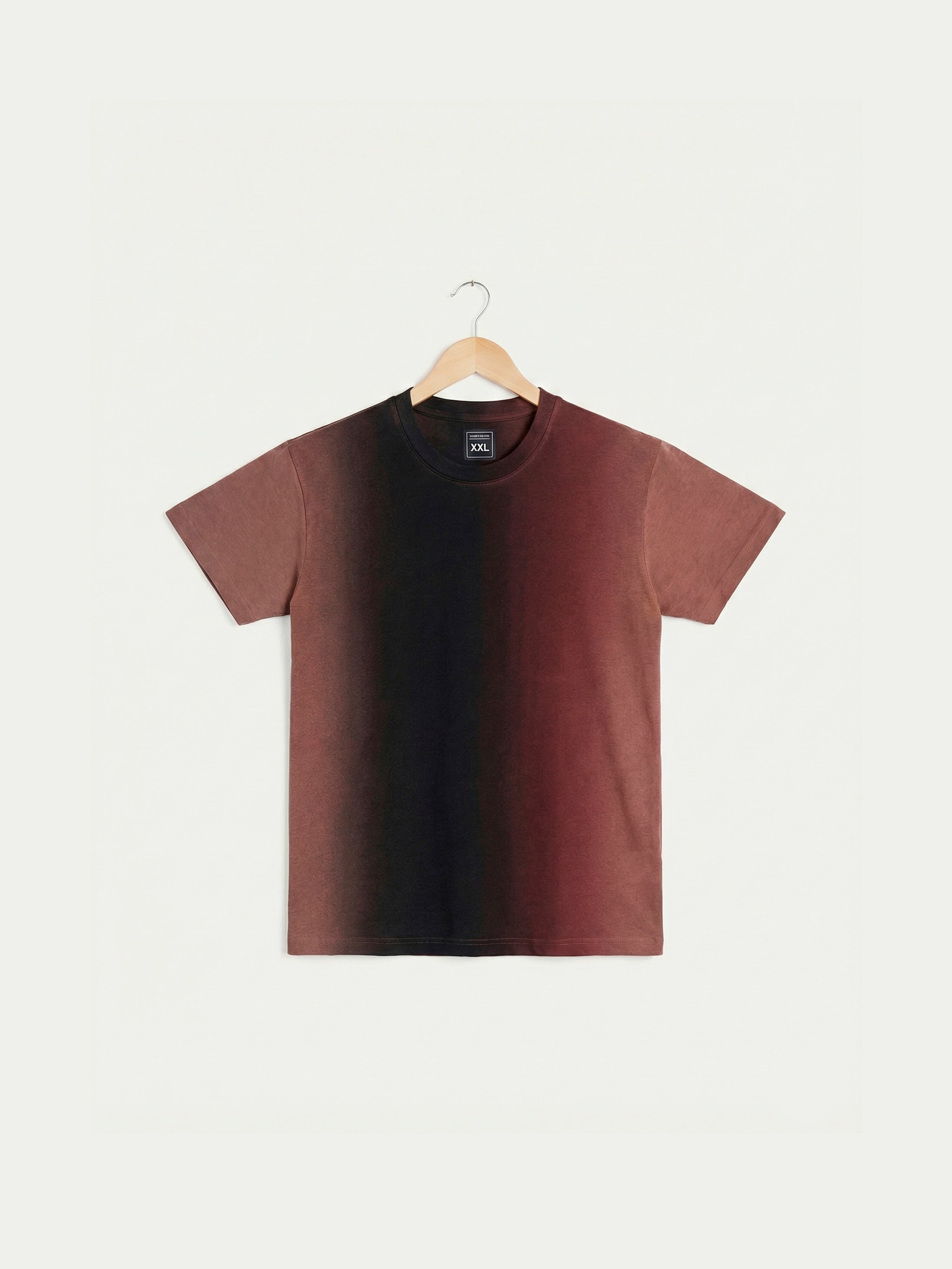 Vertical Gradient Brown T-Shirt