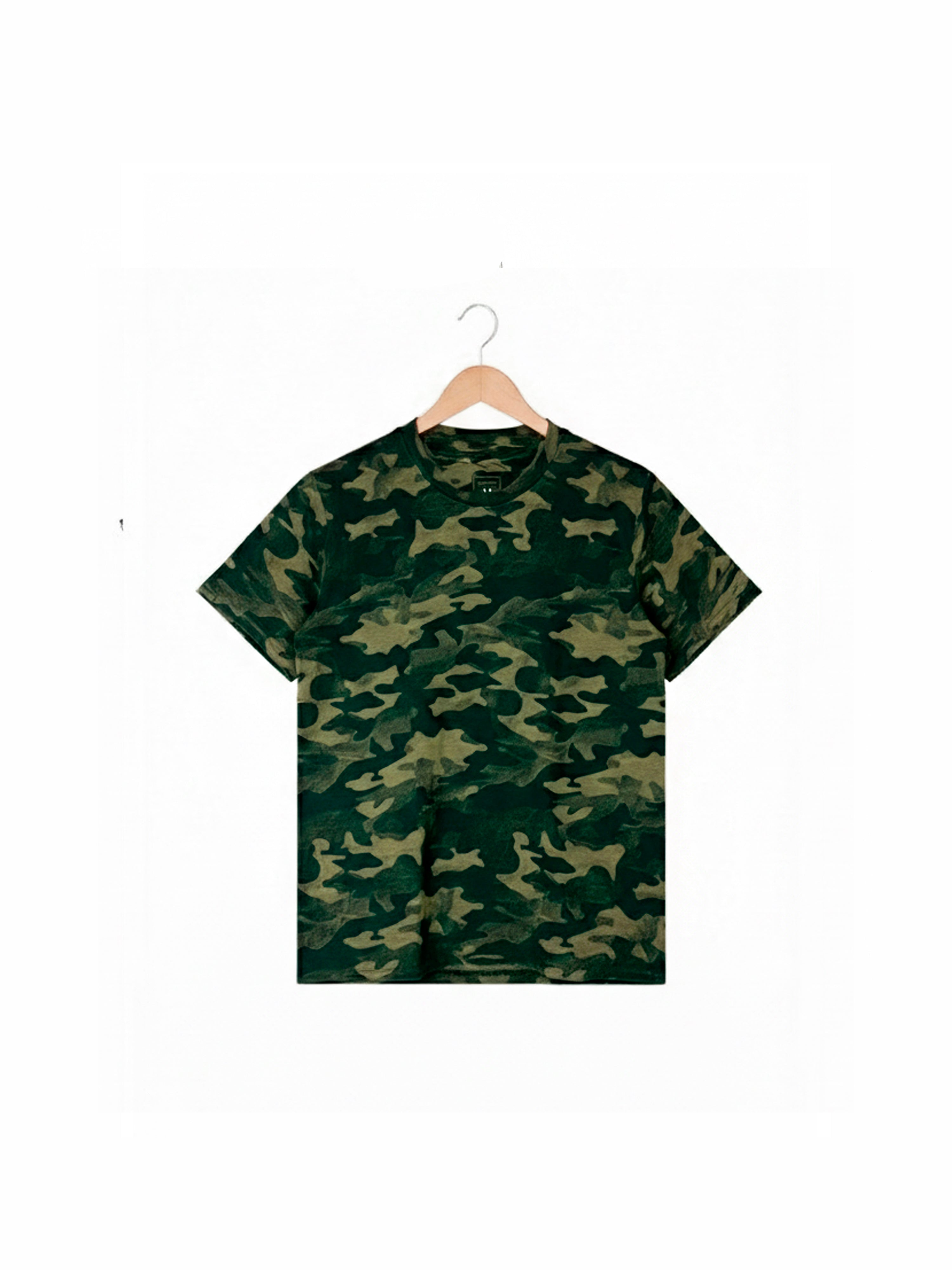 Layered Camouflage T-Shirt
