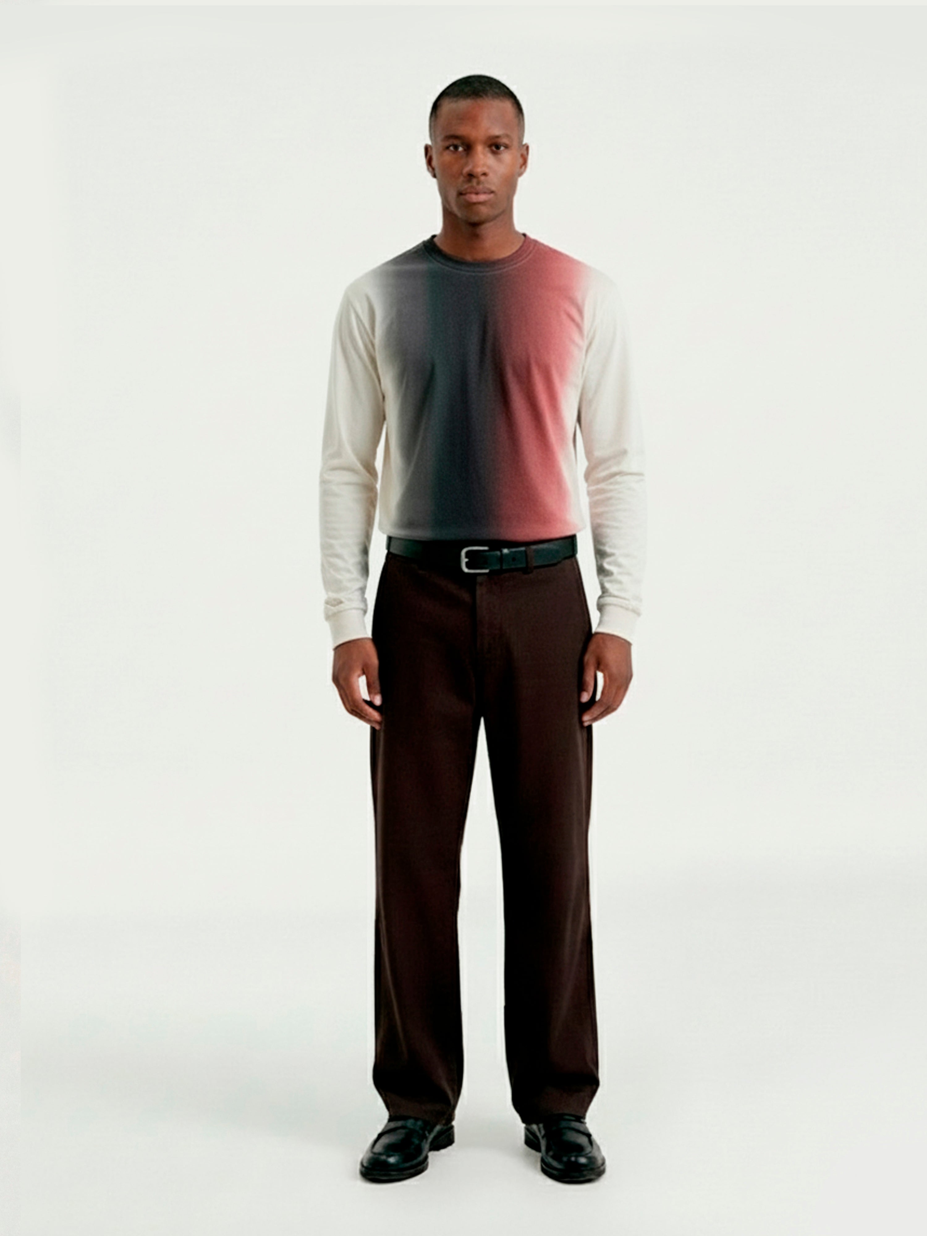 Gradient Red Long Sleeve