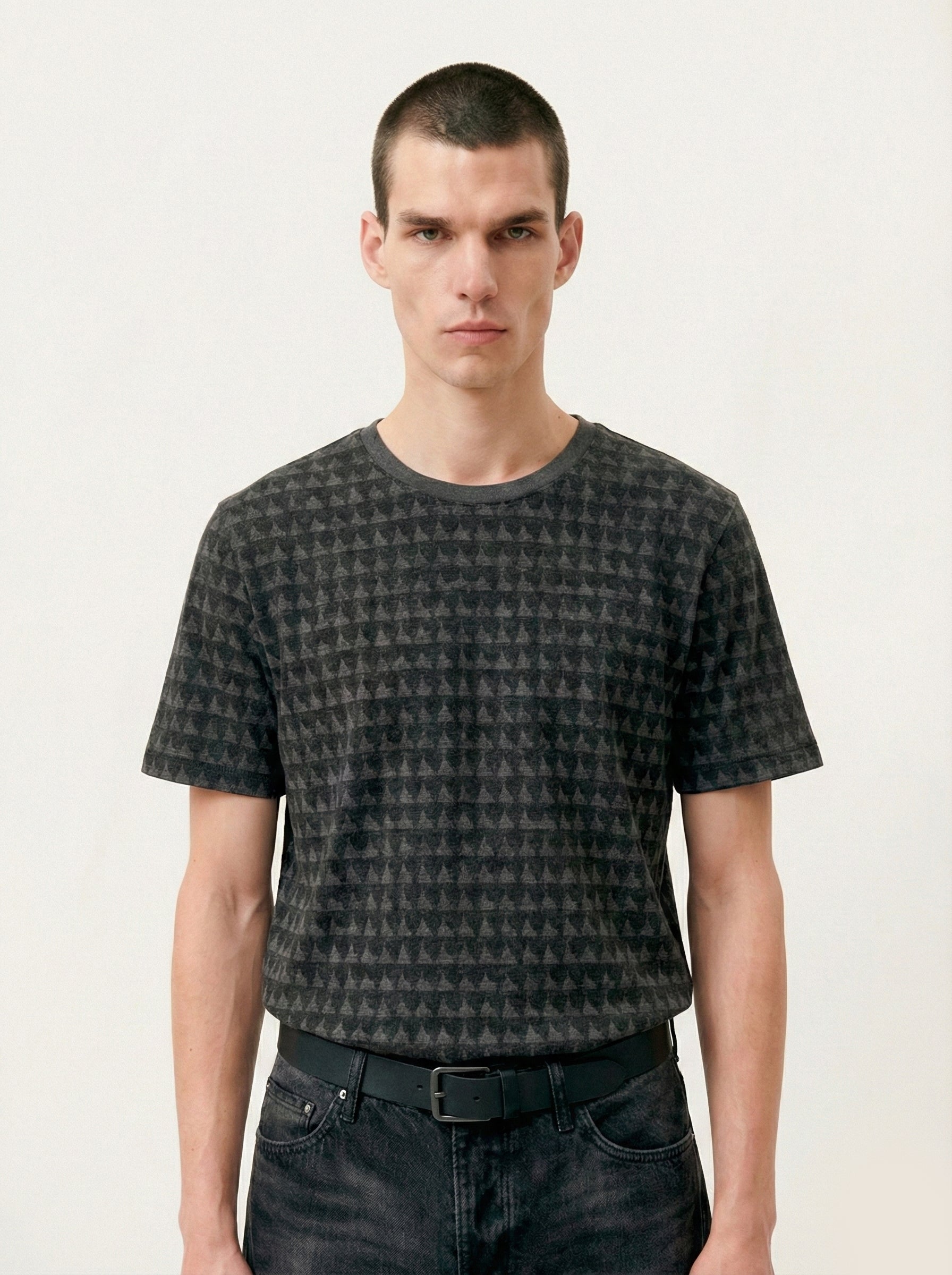 Distressed Houndstooth