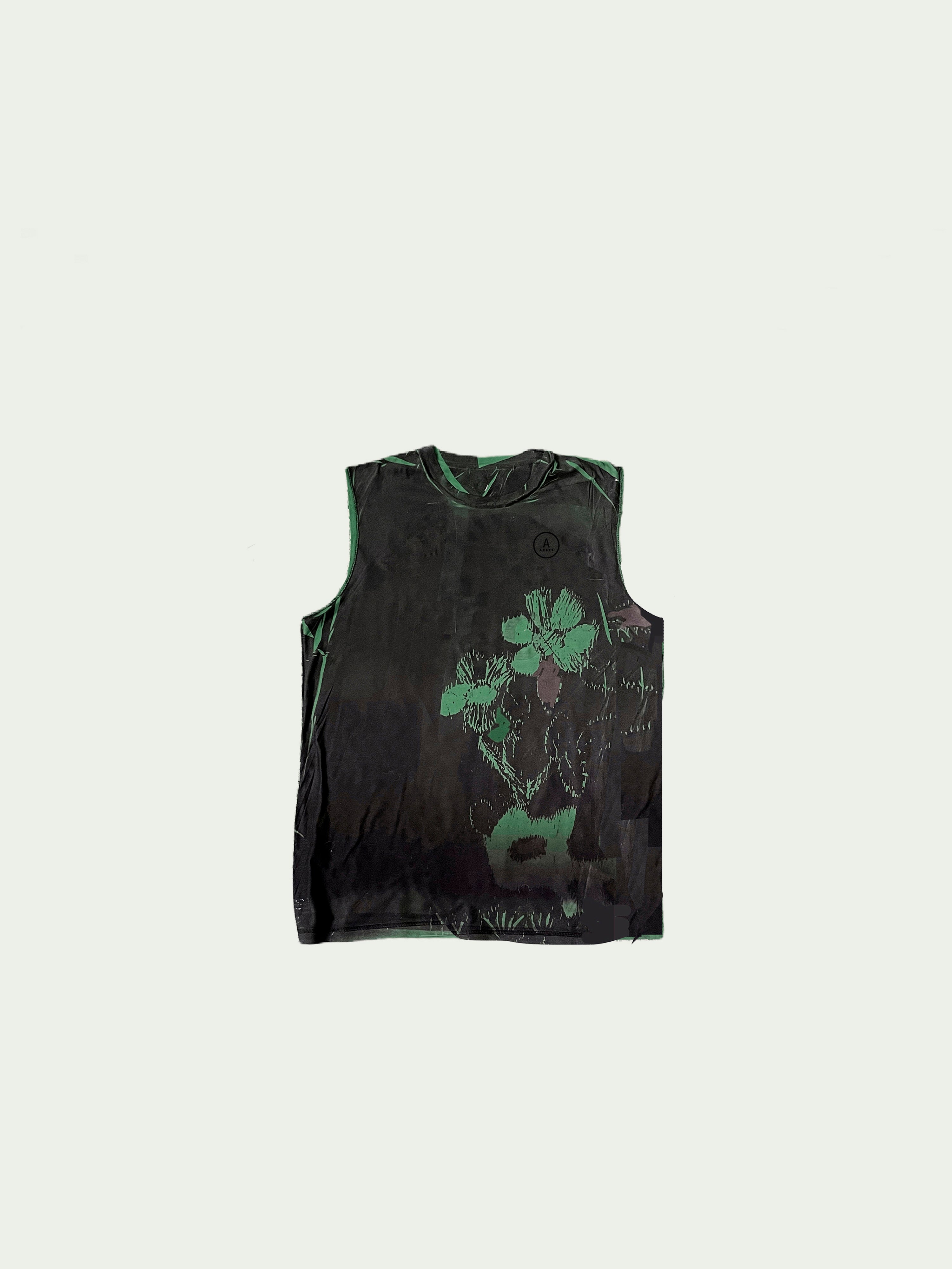 Flower Motif Sleeveless