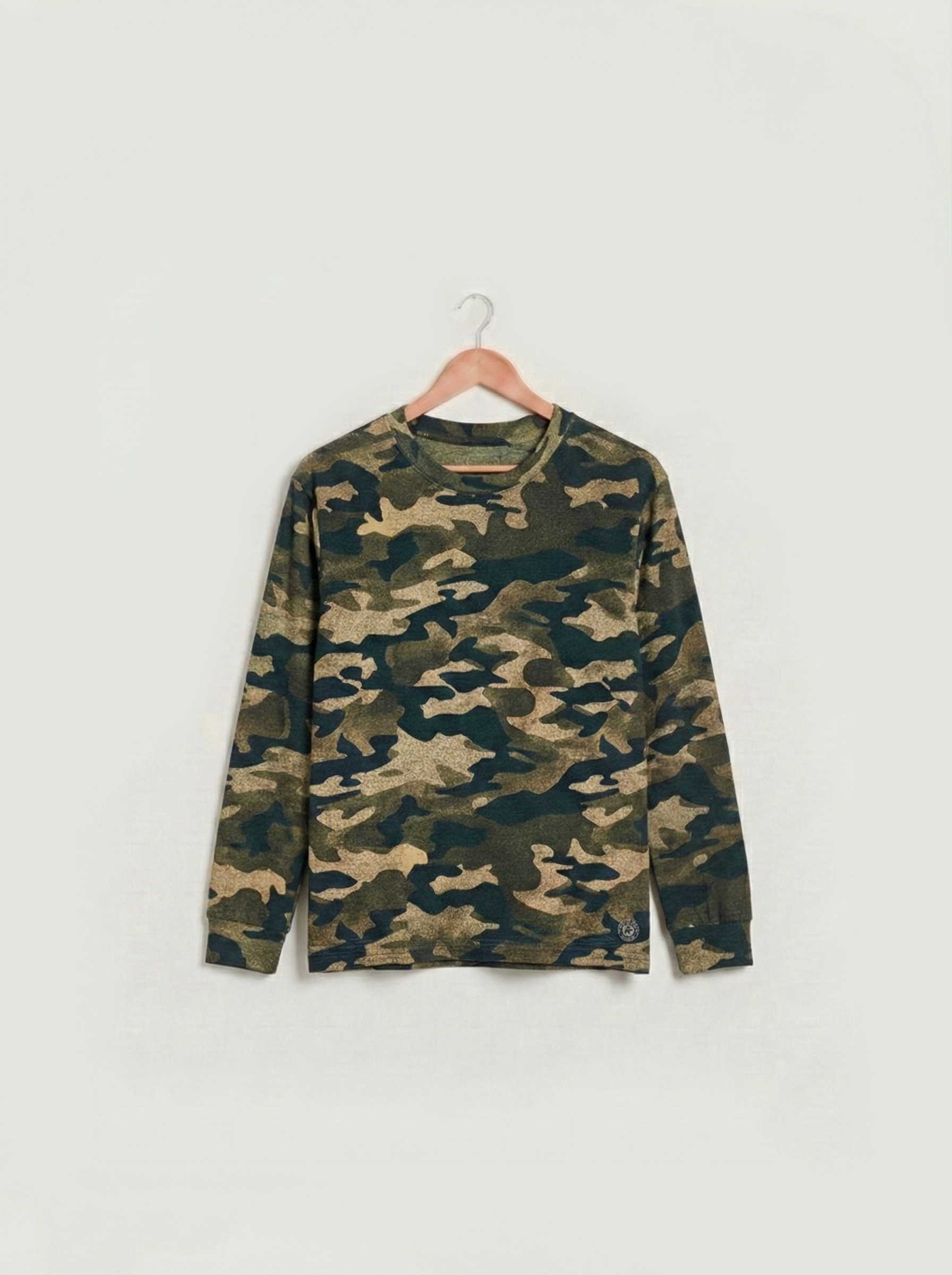 Distressed Camouflage - Long Sleeve