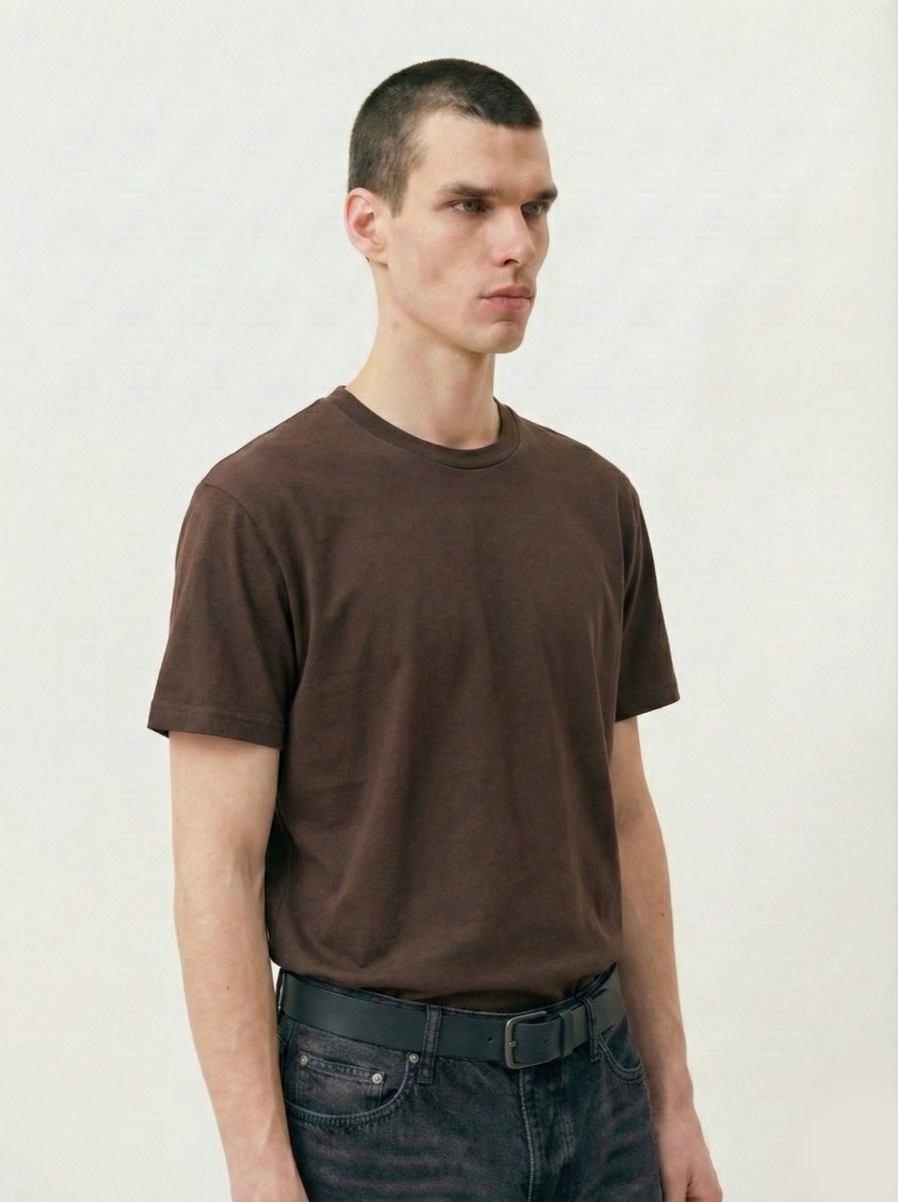 Pigment-Dyed Dark Brown