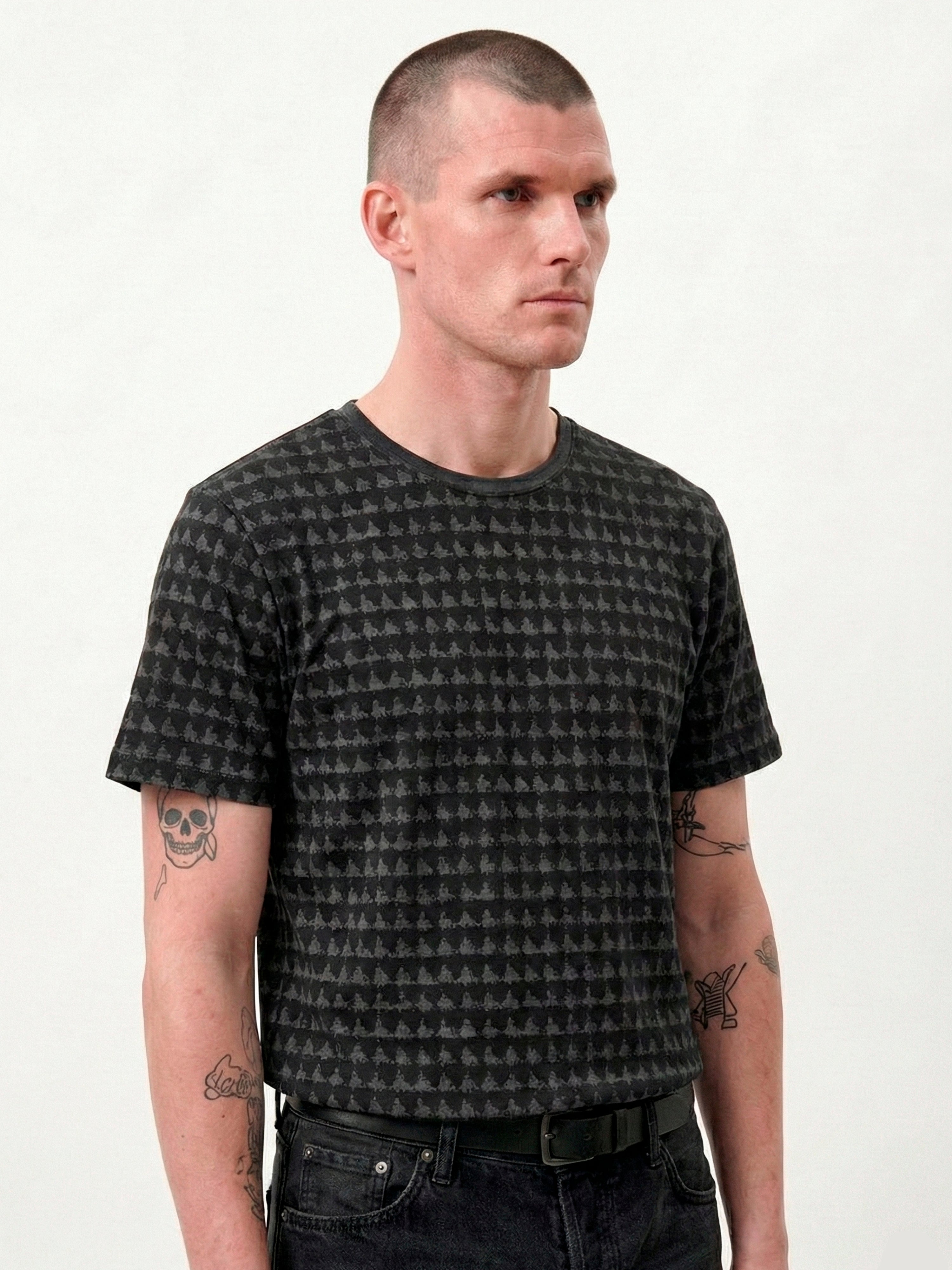 Distressed Houndstooth