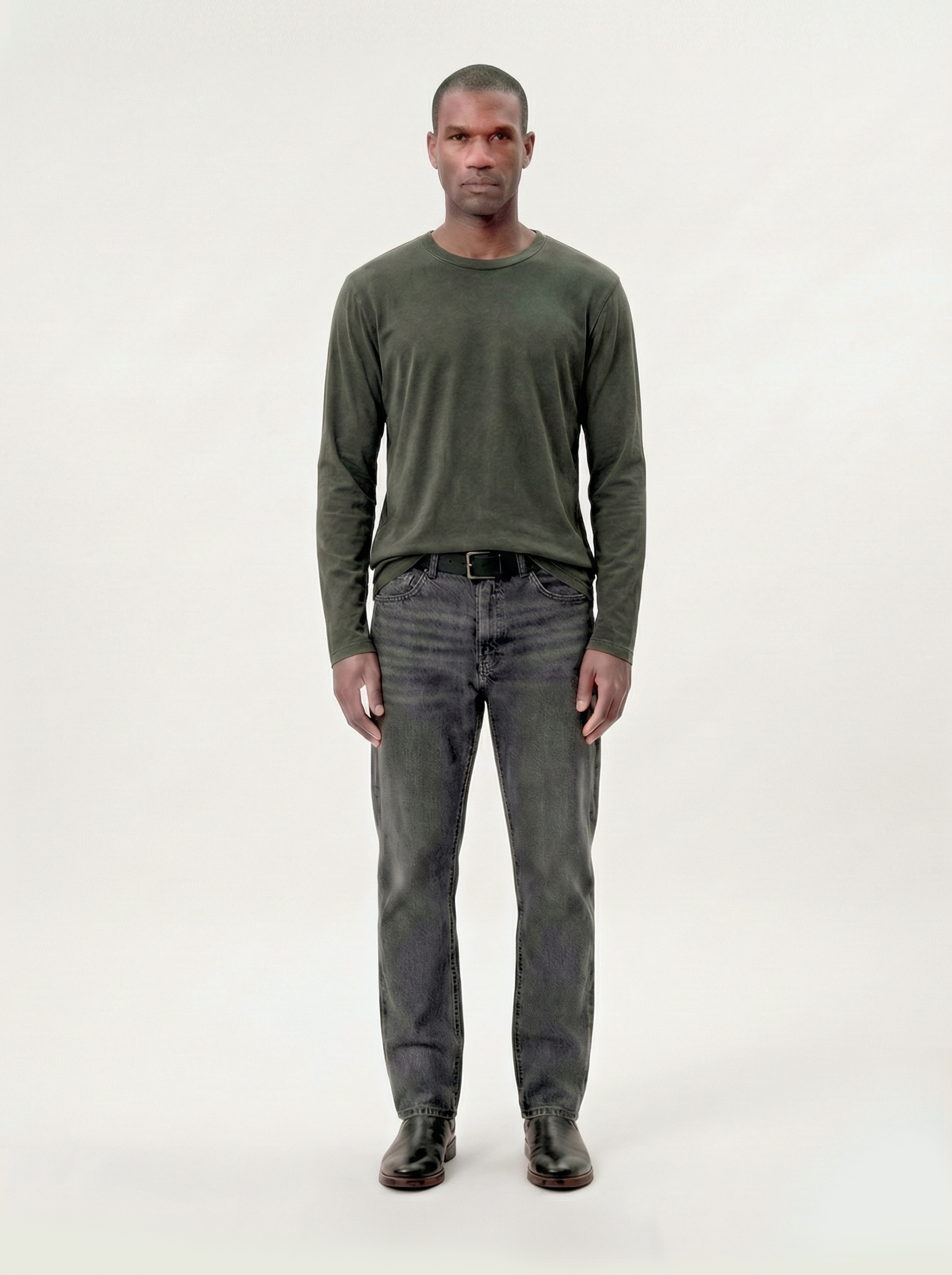 Pigment-Dyed Dark Olive